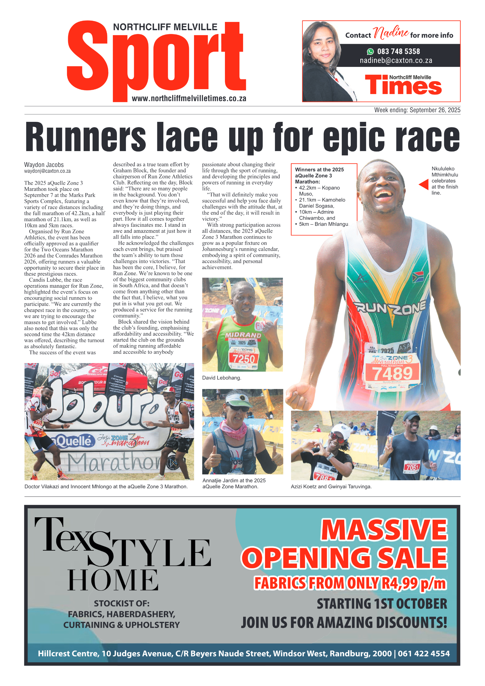Northcliff Melville Times 26 September 2025 page 8