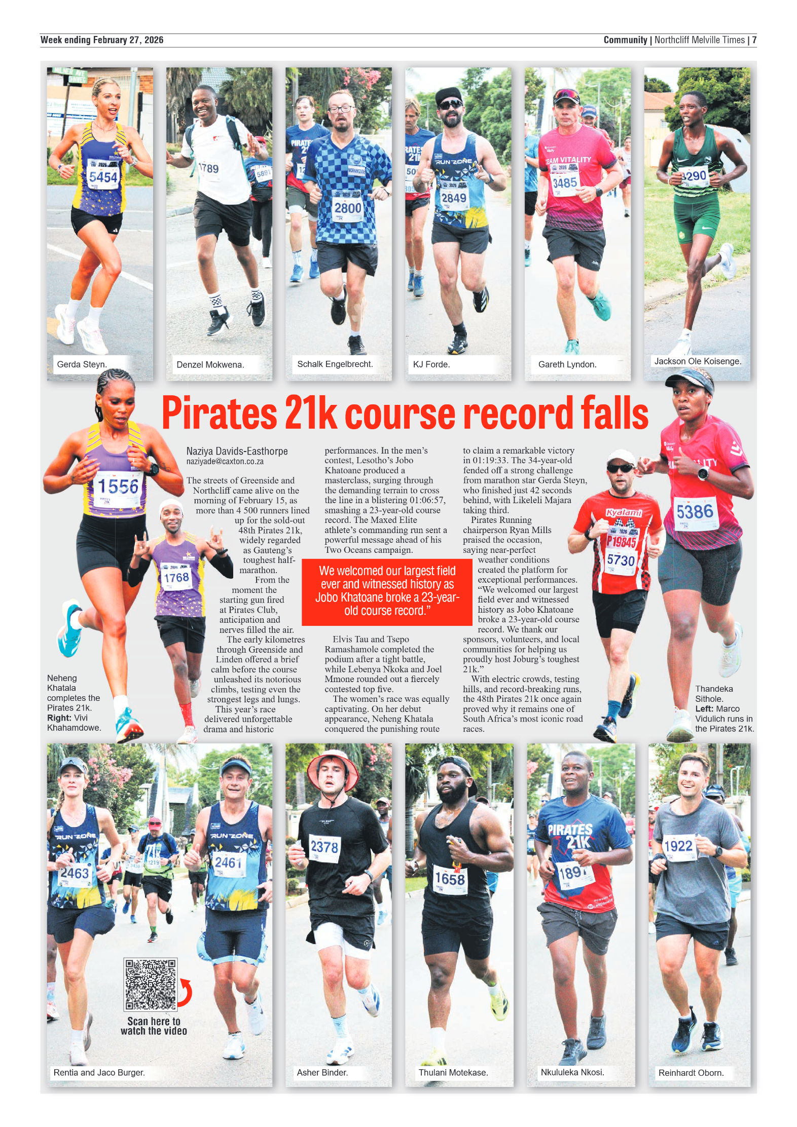 Northcliff Melville Times 27 February 2026 page 7