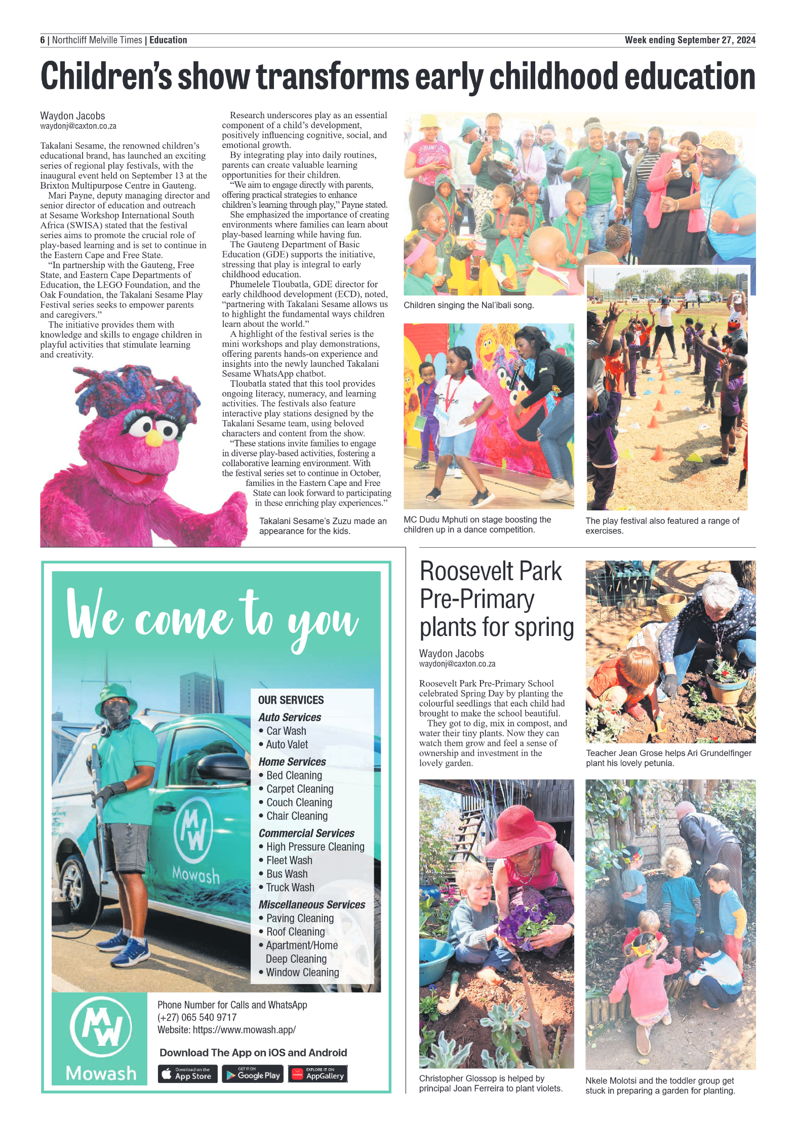 Northcliff Melville Times 27 September 2024 page 6