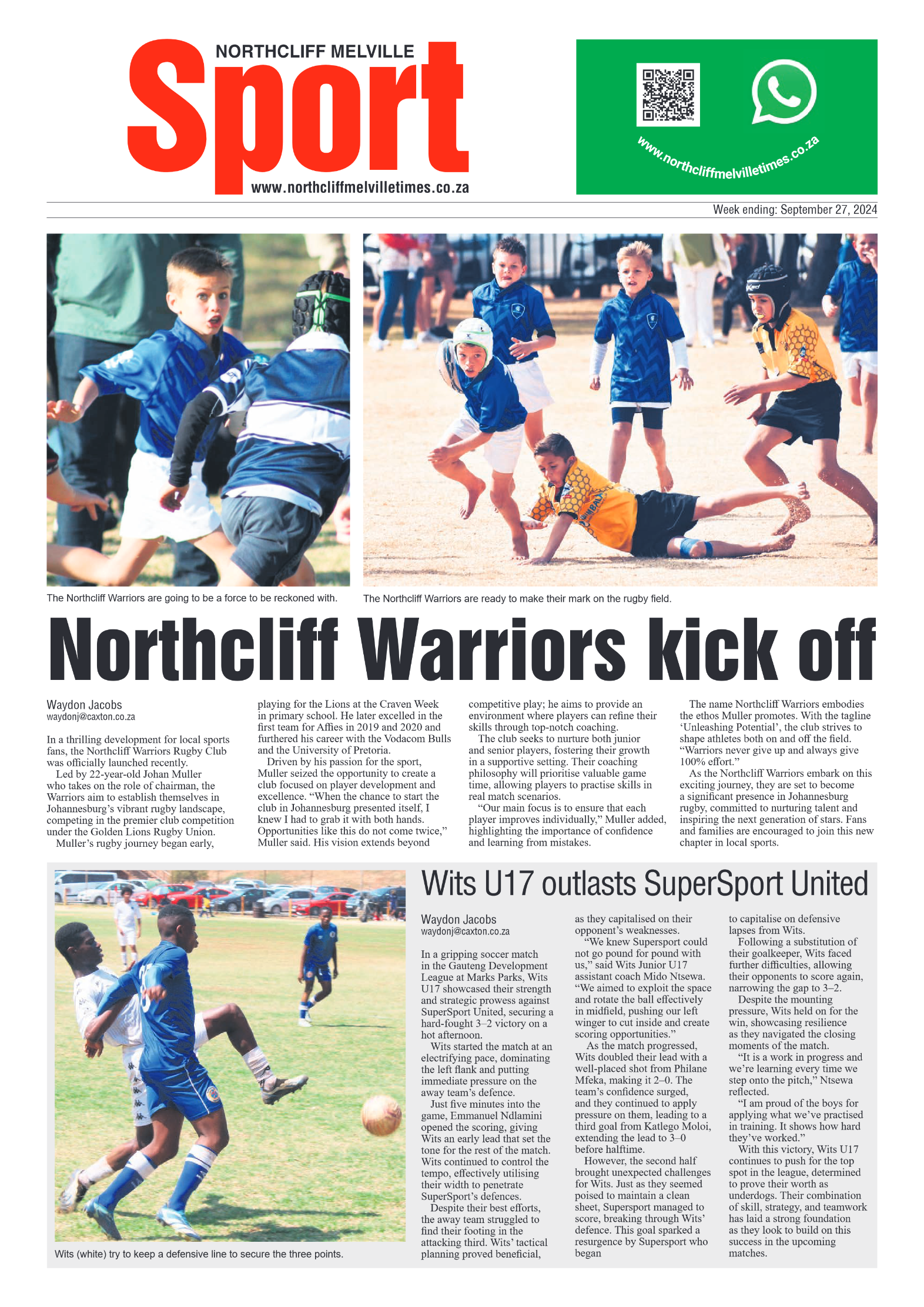 Northcliff Melville Times 27 September 2024 page 8