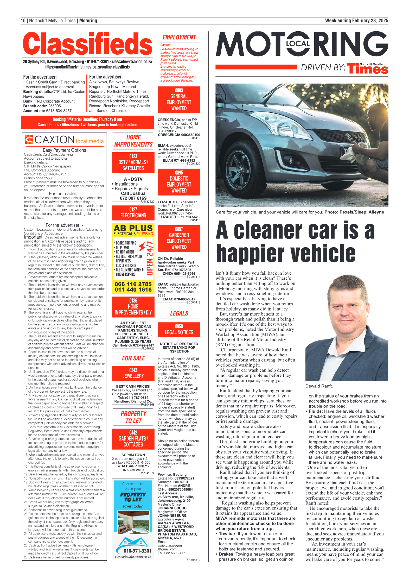 Northcliff Melville Times 28 February 2025 page 10