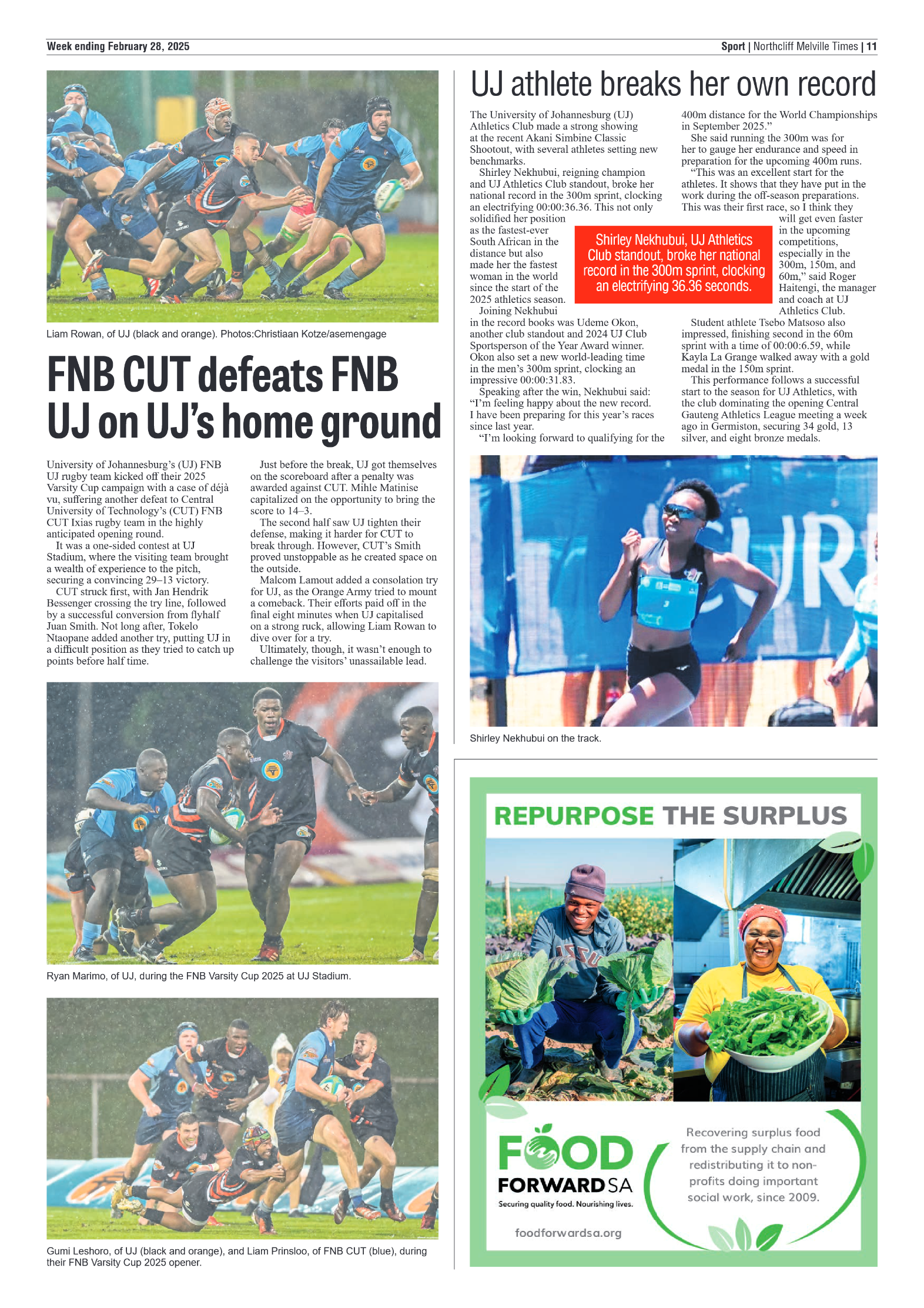Northcliff Melville Times 28 February 2025 page 11