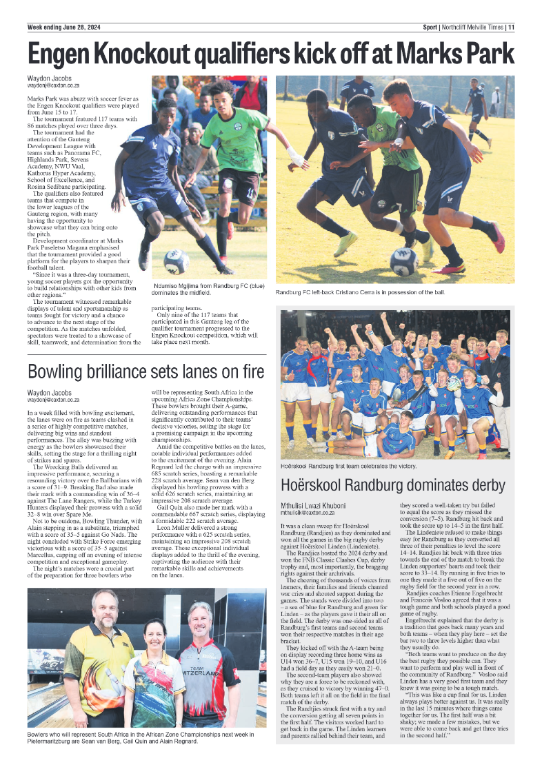Northcliff Melville Times 28 June 2024 page 11