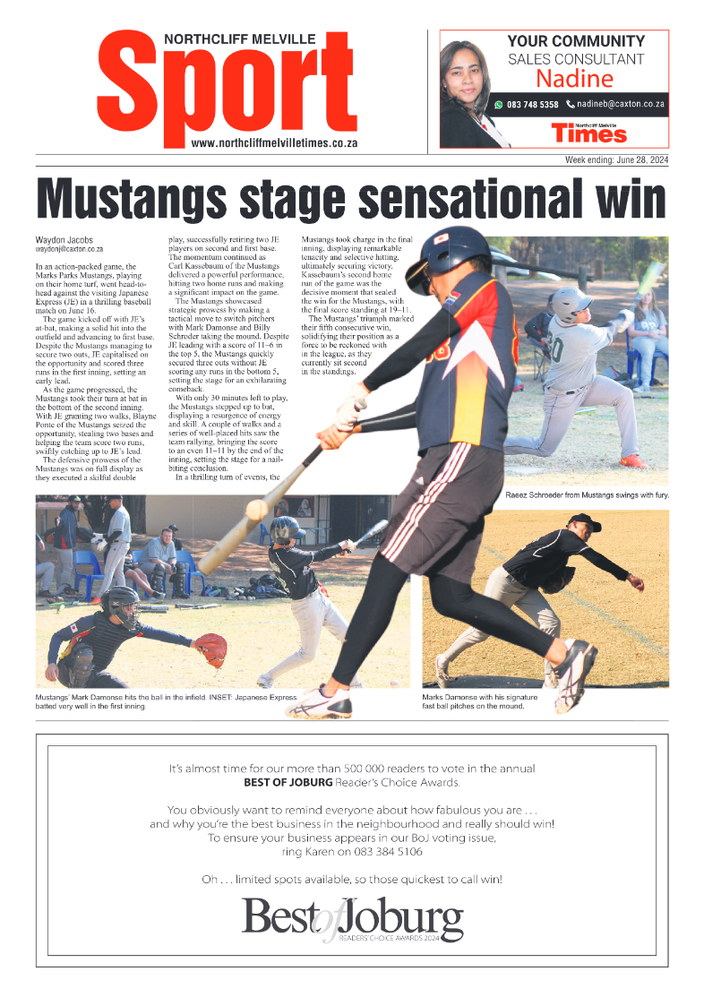 Northcliff Melville Times 28 June 2024 page 12