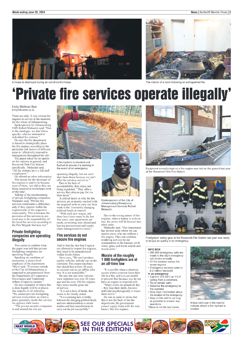Northcliff Melville Times 28 June 2024 page 3