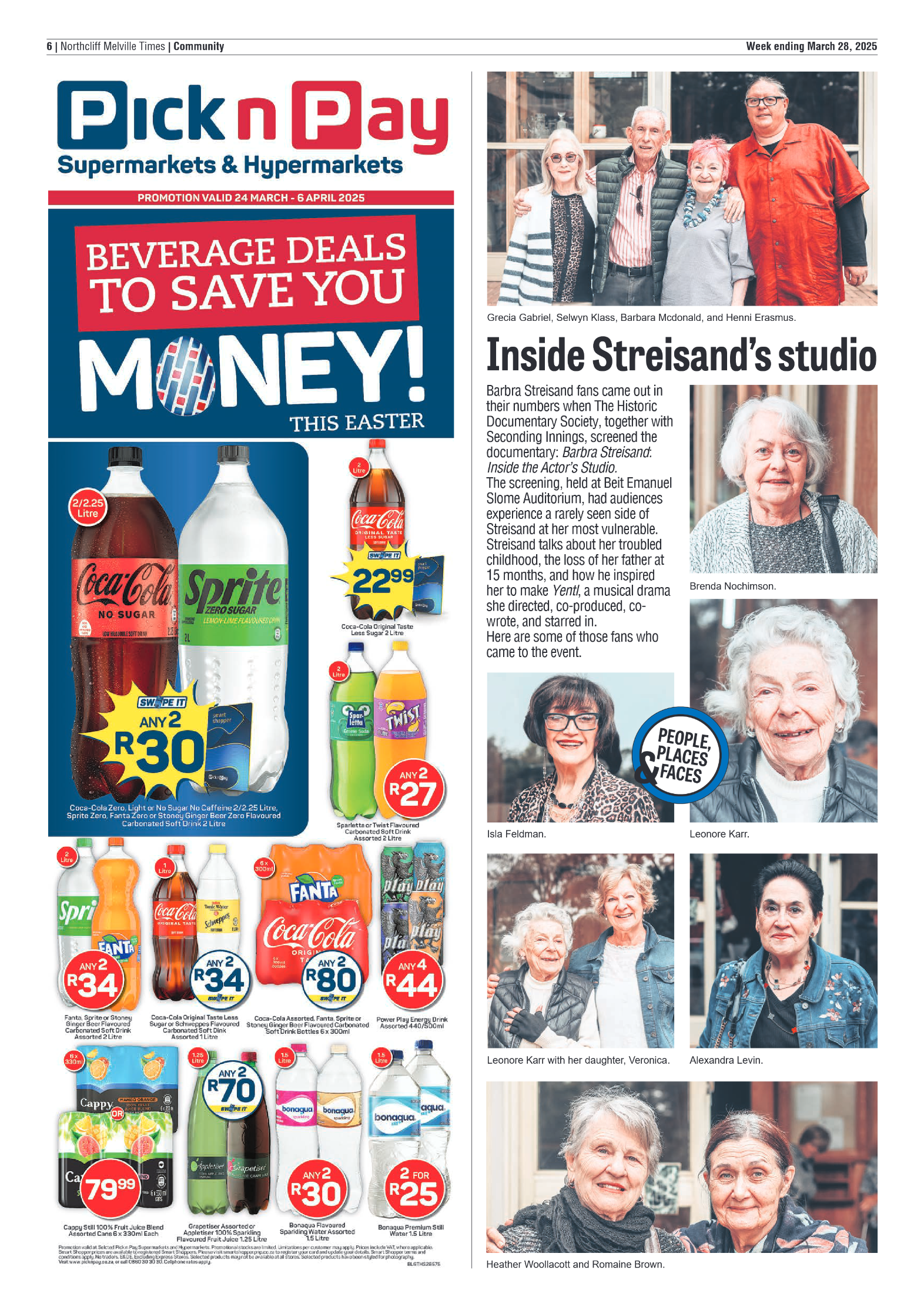 Northcliff Melville Times 28 March 2025 page 6