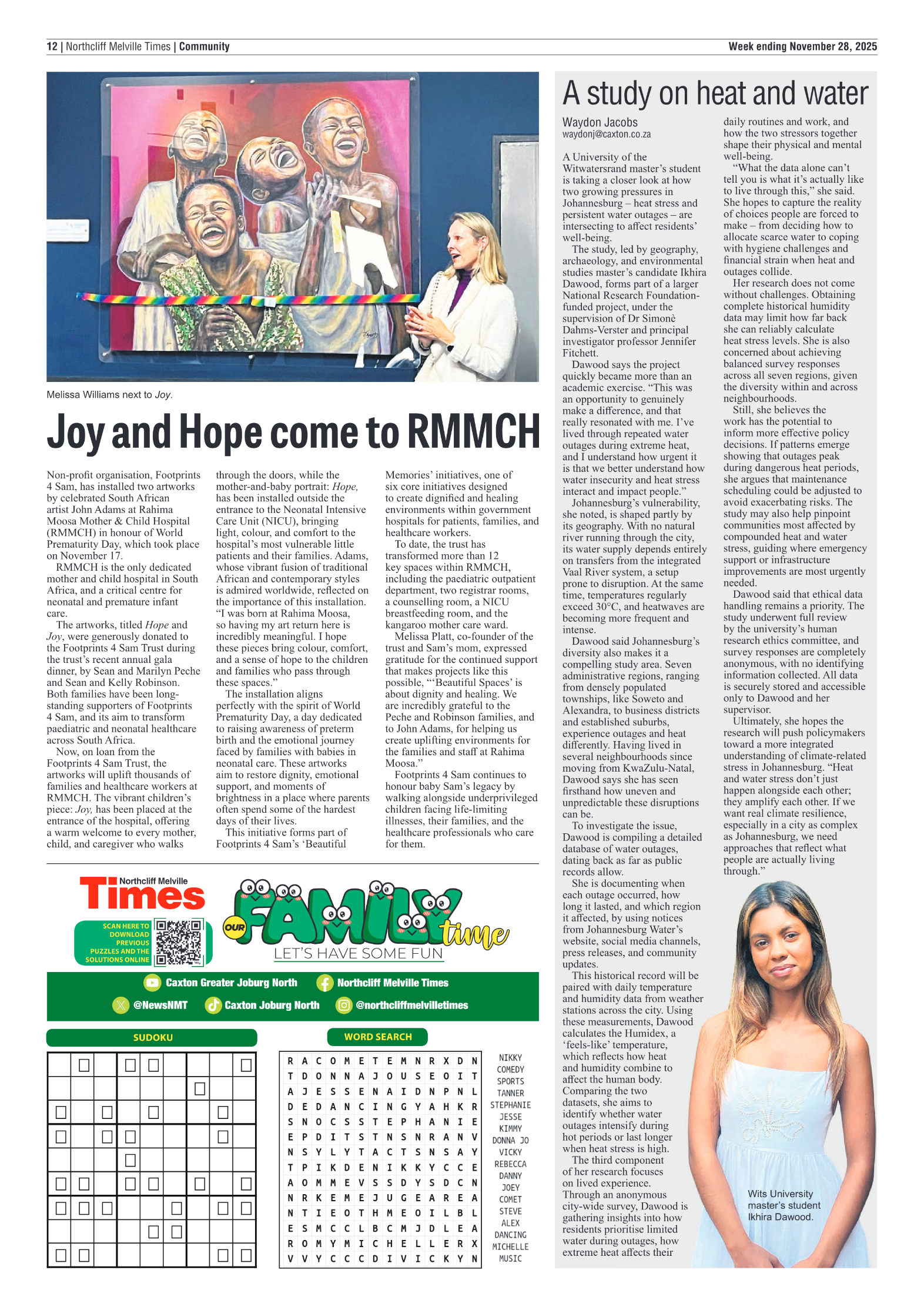 Northcliff Melville Times 28 November 2025 page 14