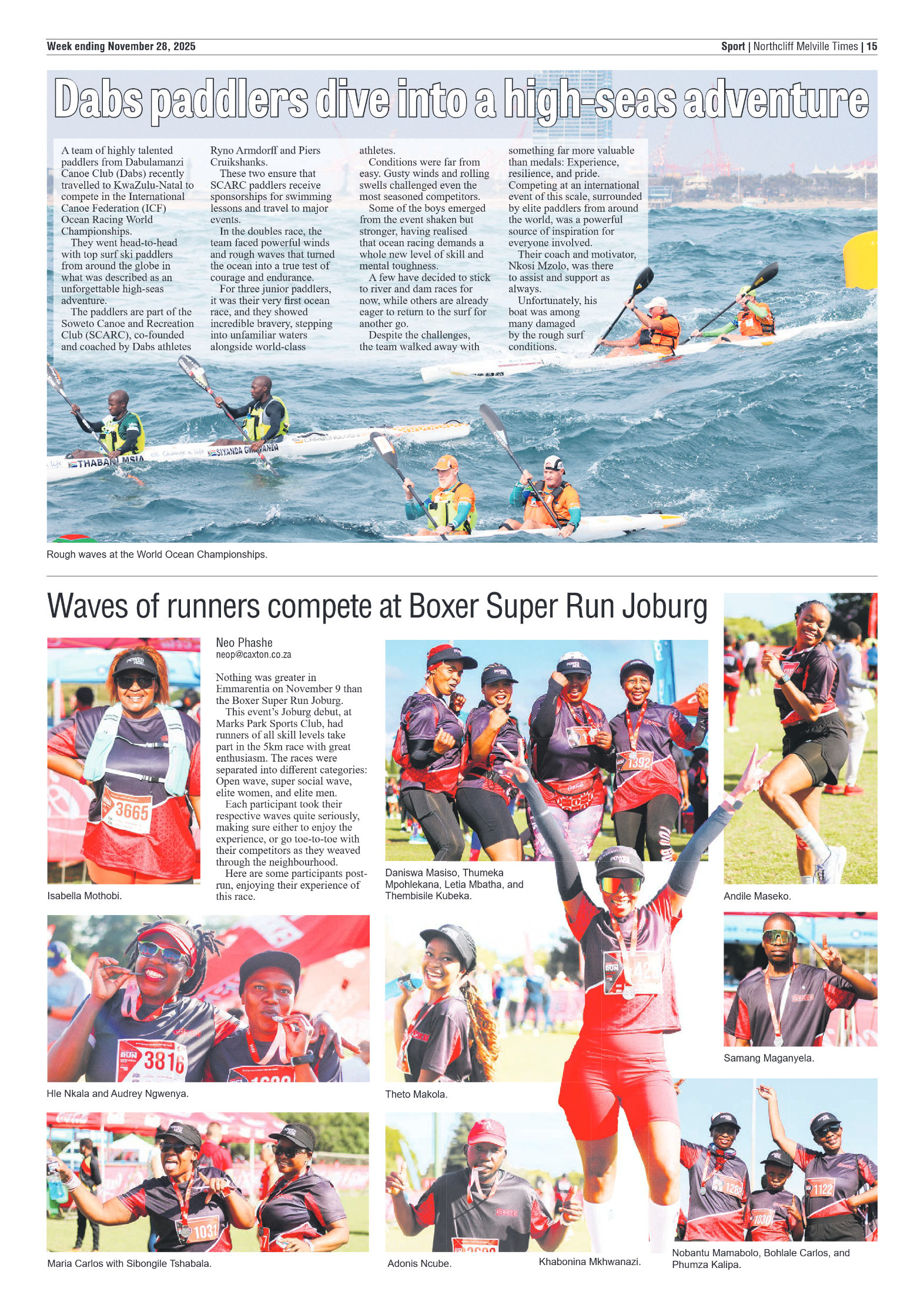 Northcliff Melville Times 28 November 2025 page 17