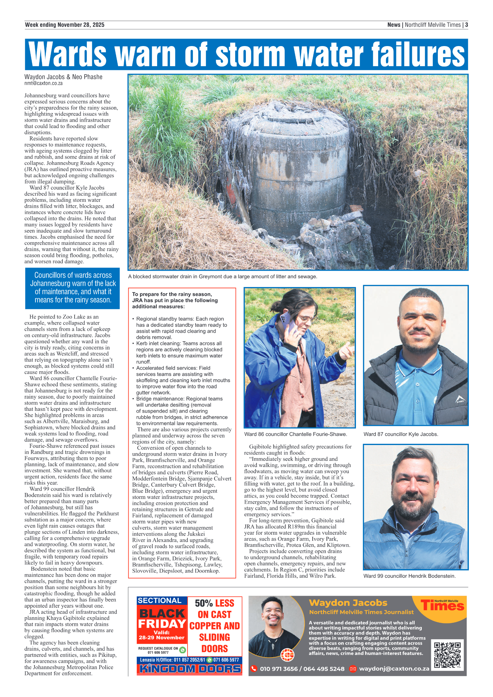 Northcliff Melville Times 28 November 2025 page 5