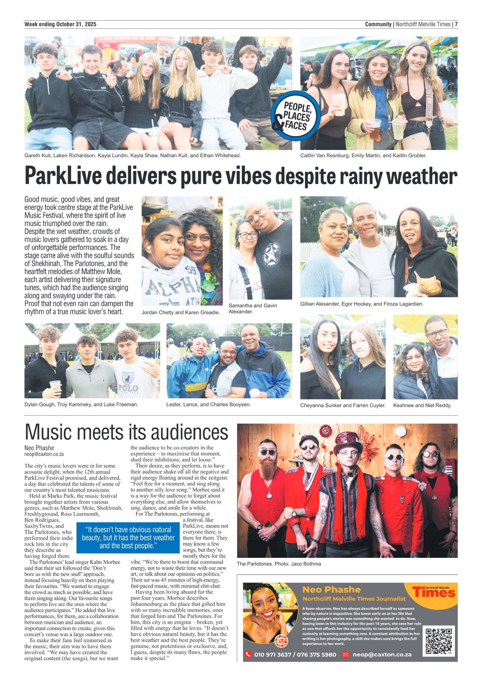 Northcliff Melville Times 31 October 2025 page 7
