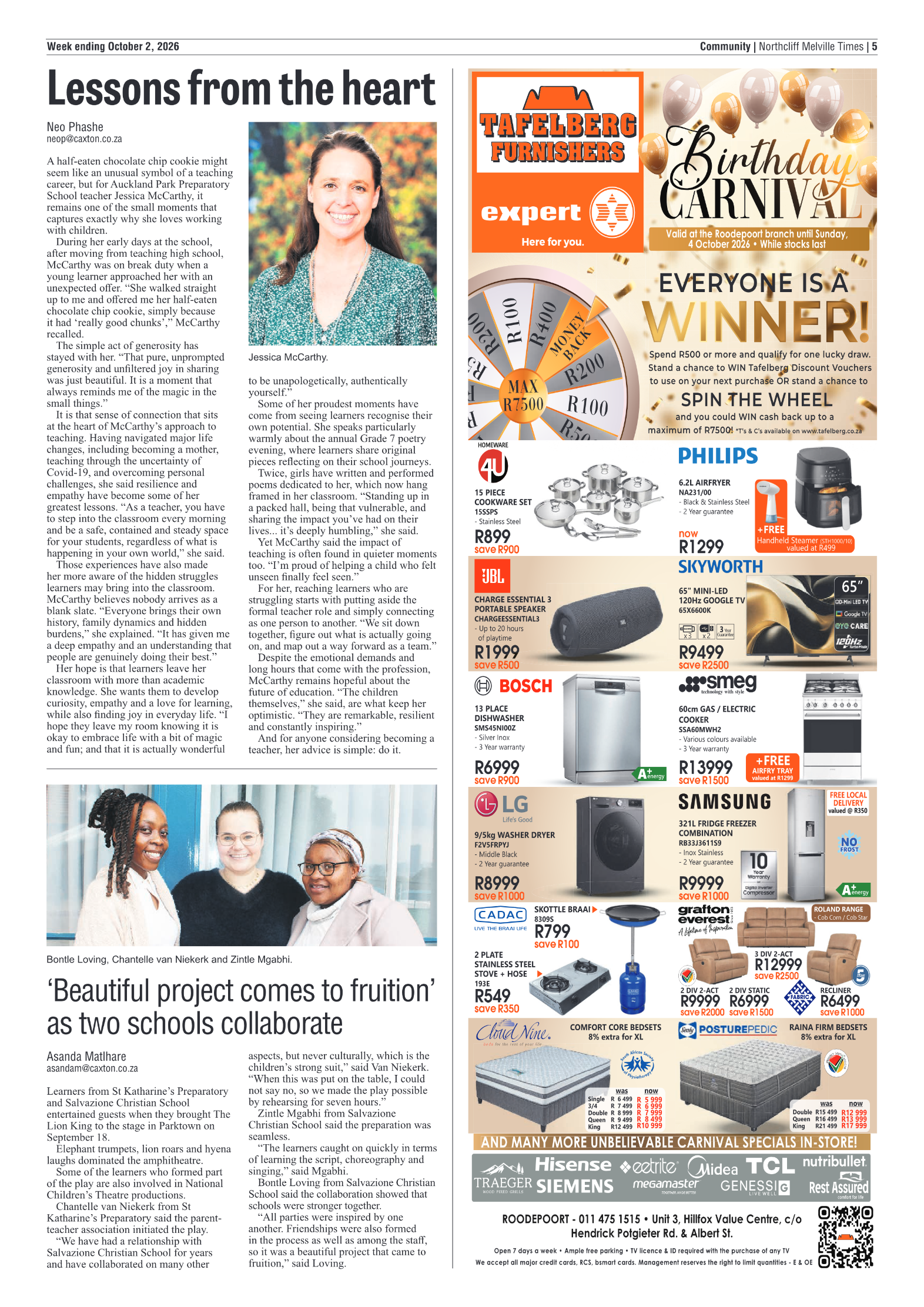 Northcliff Melville Times 2 October 2026 page 5