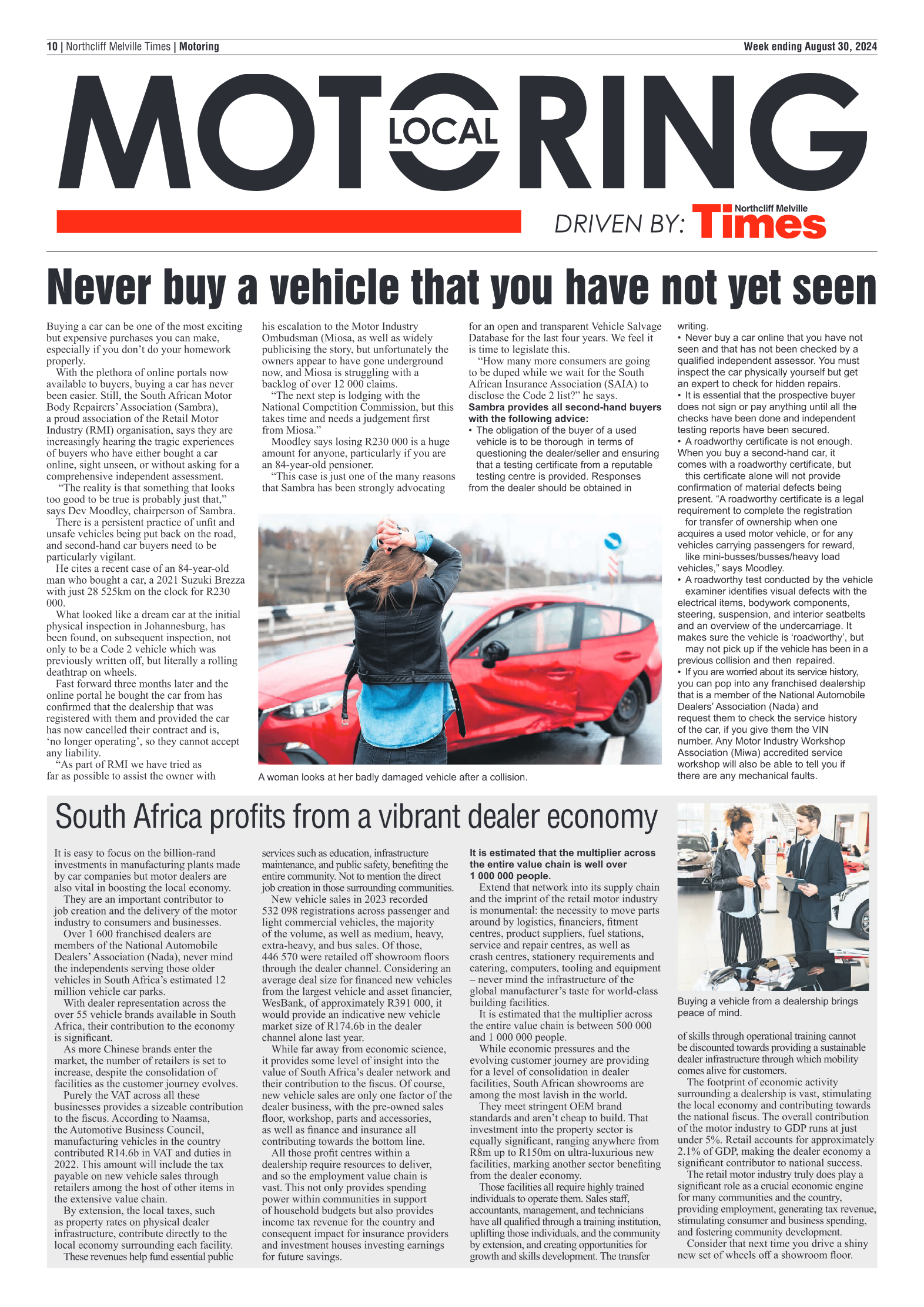 Northcliff Melville Times 30 August 2024 page 10