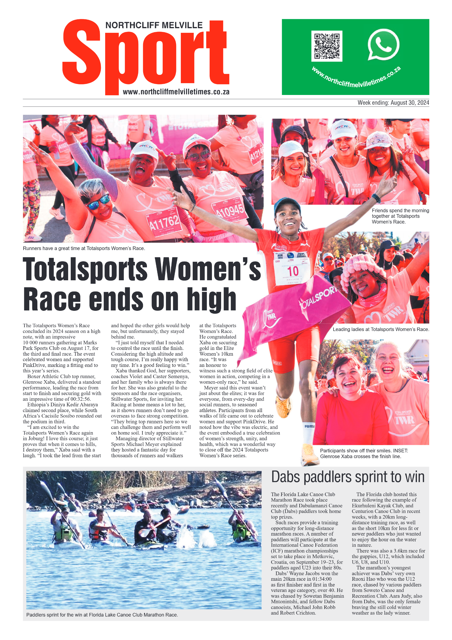 Northcliff Melville Times 30 August 2024 page 12