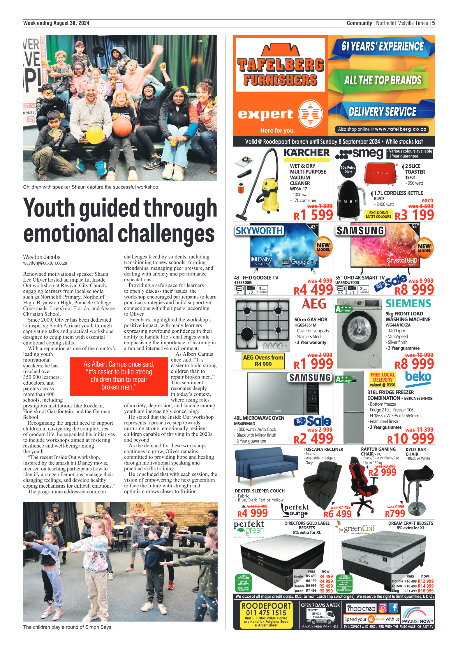 Northcliff Melville Times 30 August 2024 page 5