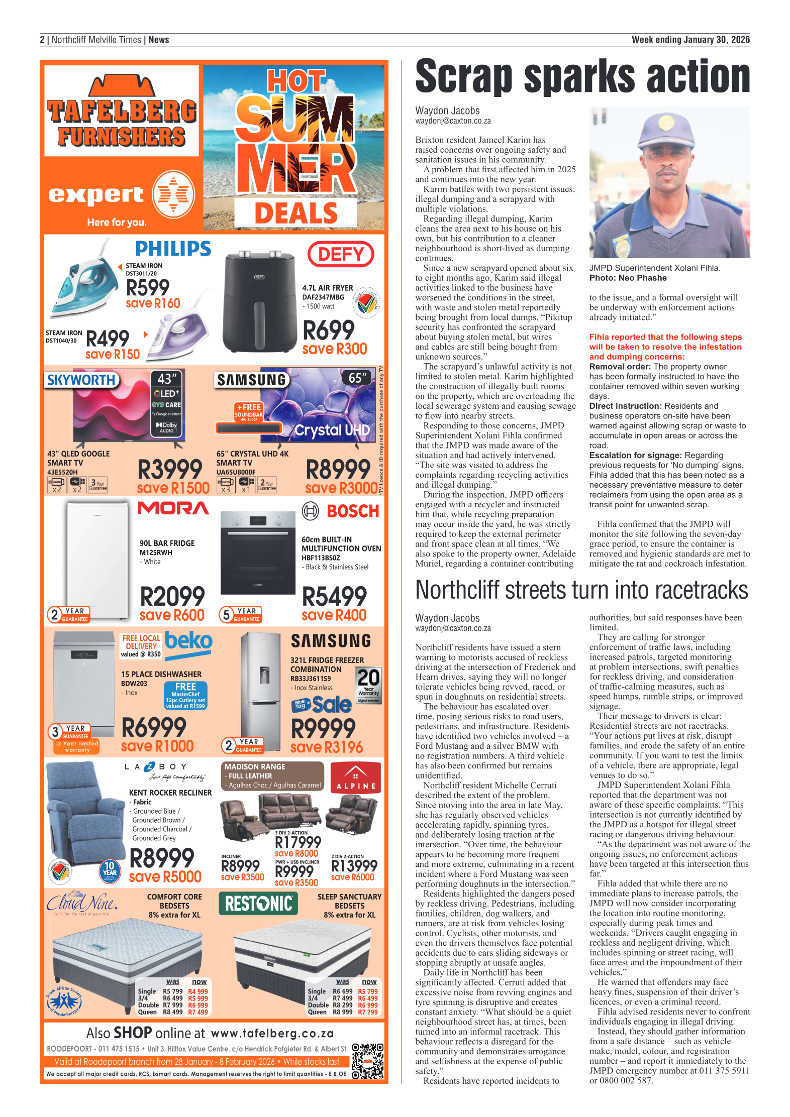 Northcliff Melville Times 30 January 2026 page 2