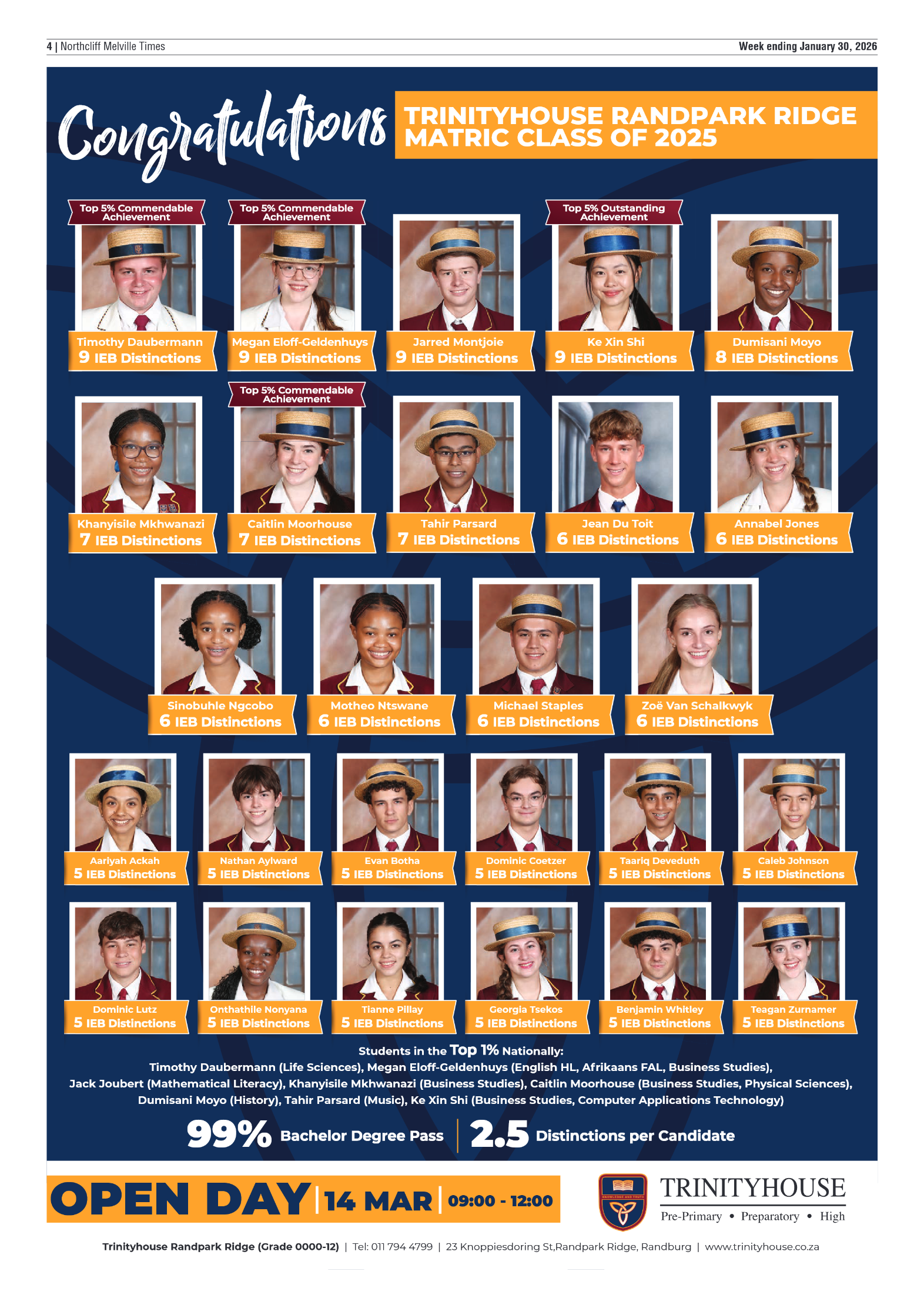 Northcliff Melville Times 30 January 2026 page 4