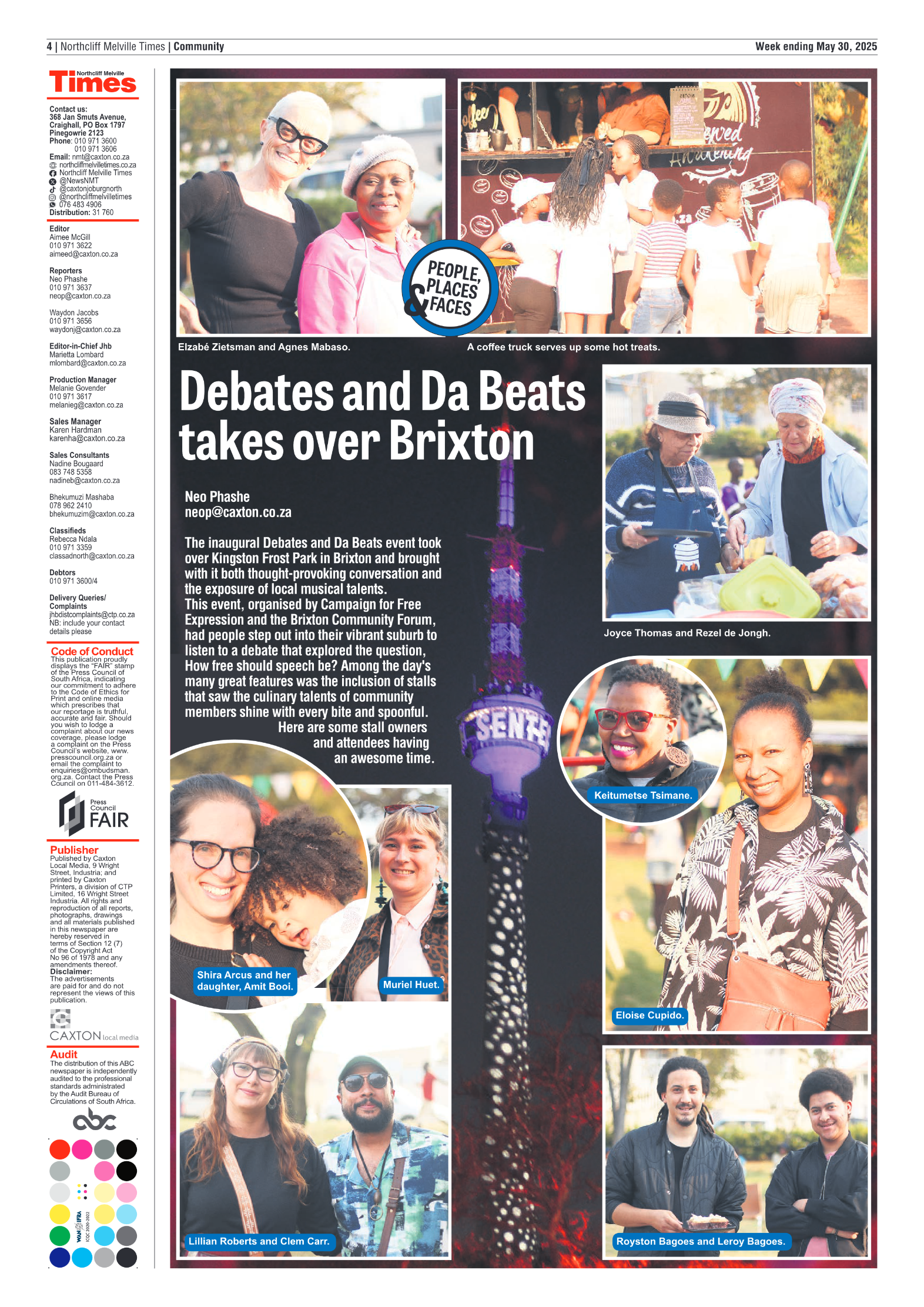Northcliff Melville Times 30 May 2025 page 4