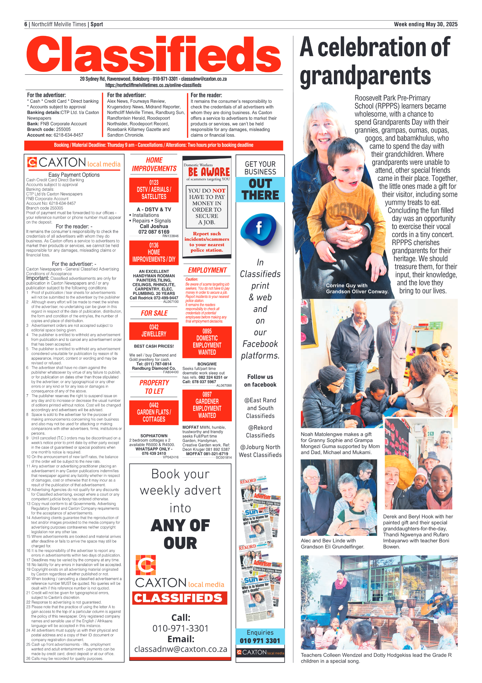 Northcliff Melville Times 30 May 2025 page 6