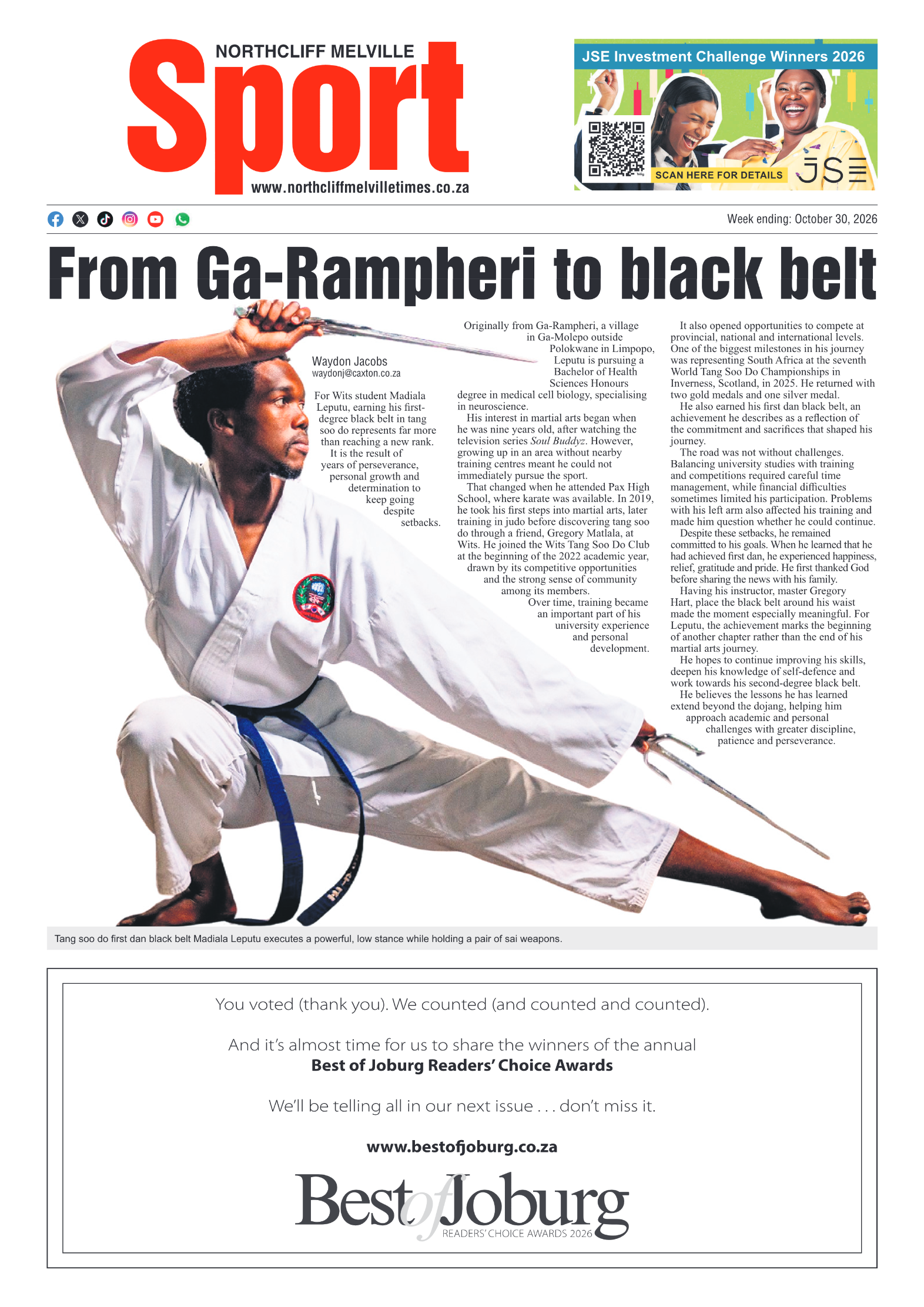 Northcliff Melville Times 30 October 2026 page 8