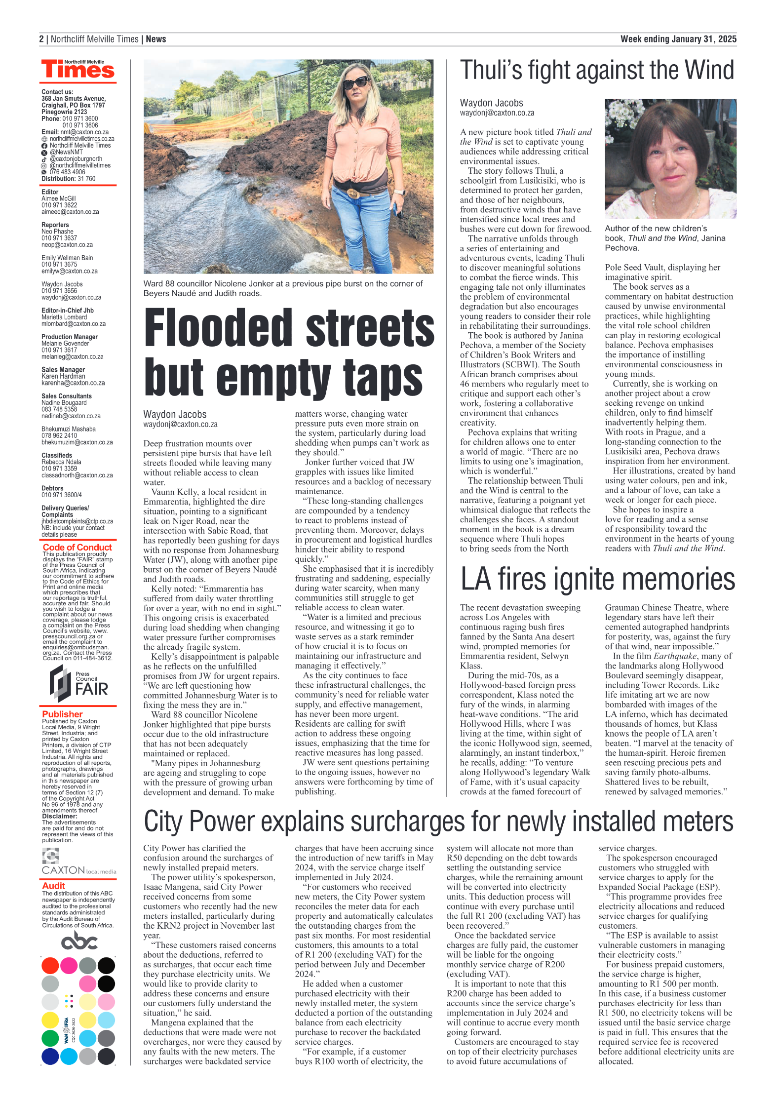 Northcliff Melville Times 31 January 2025 page 2