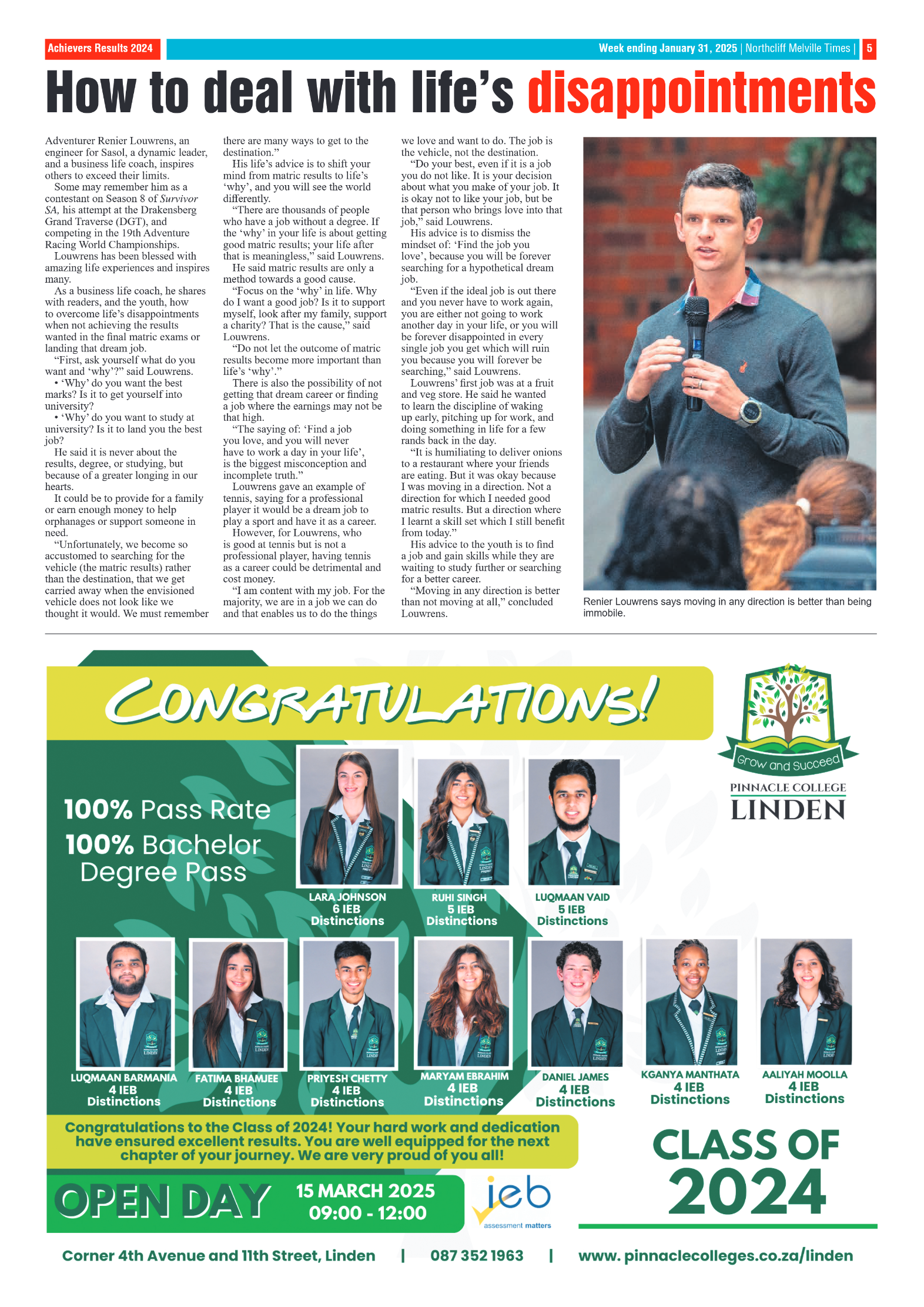 Northcliff Melville Times 31 January 2025 page 5