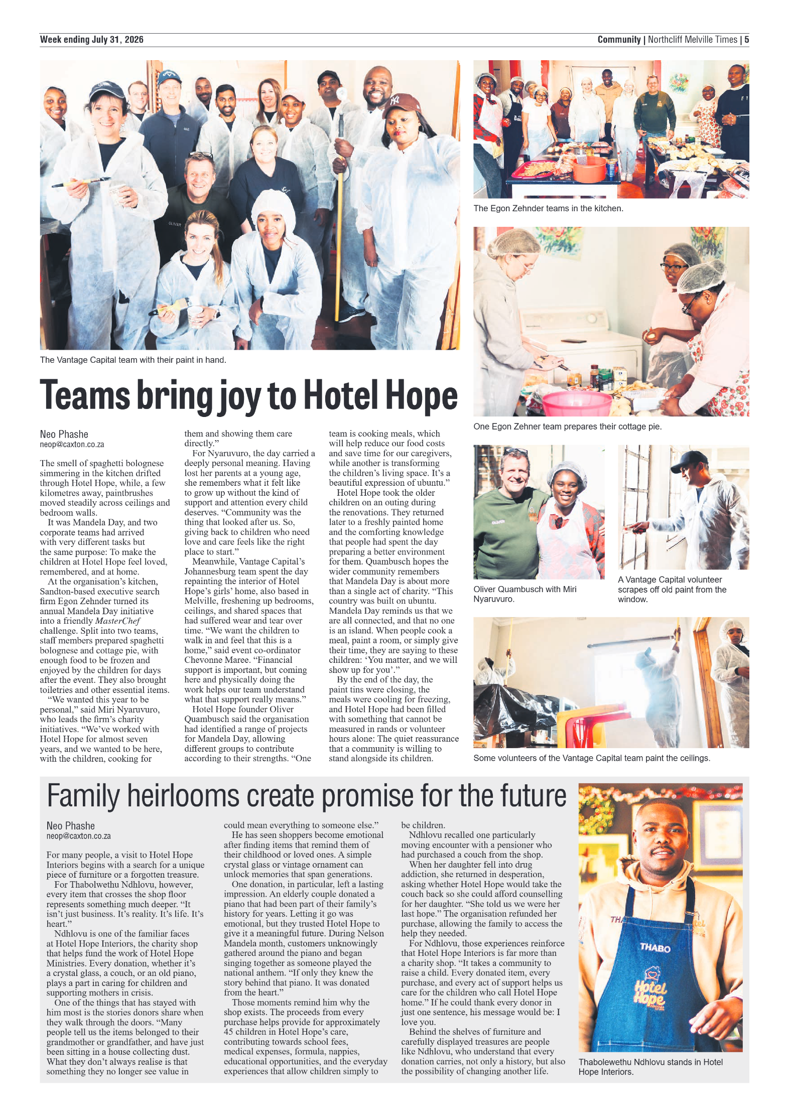 Northcliff Melville Times 31 July 2026 page 17