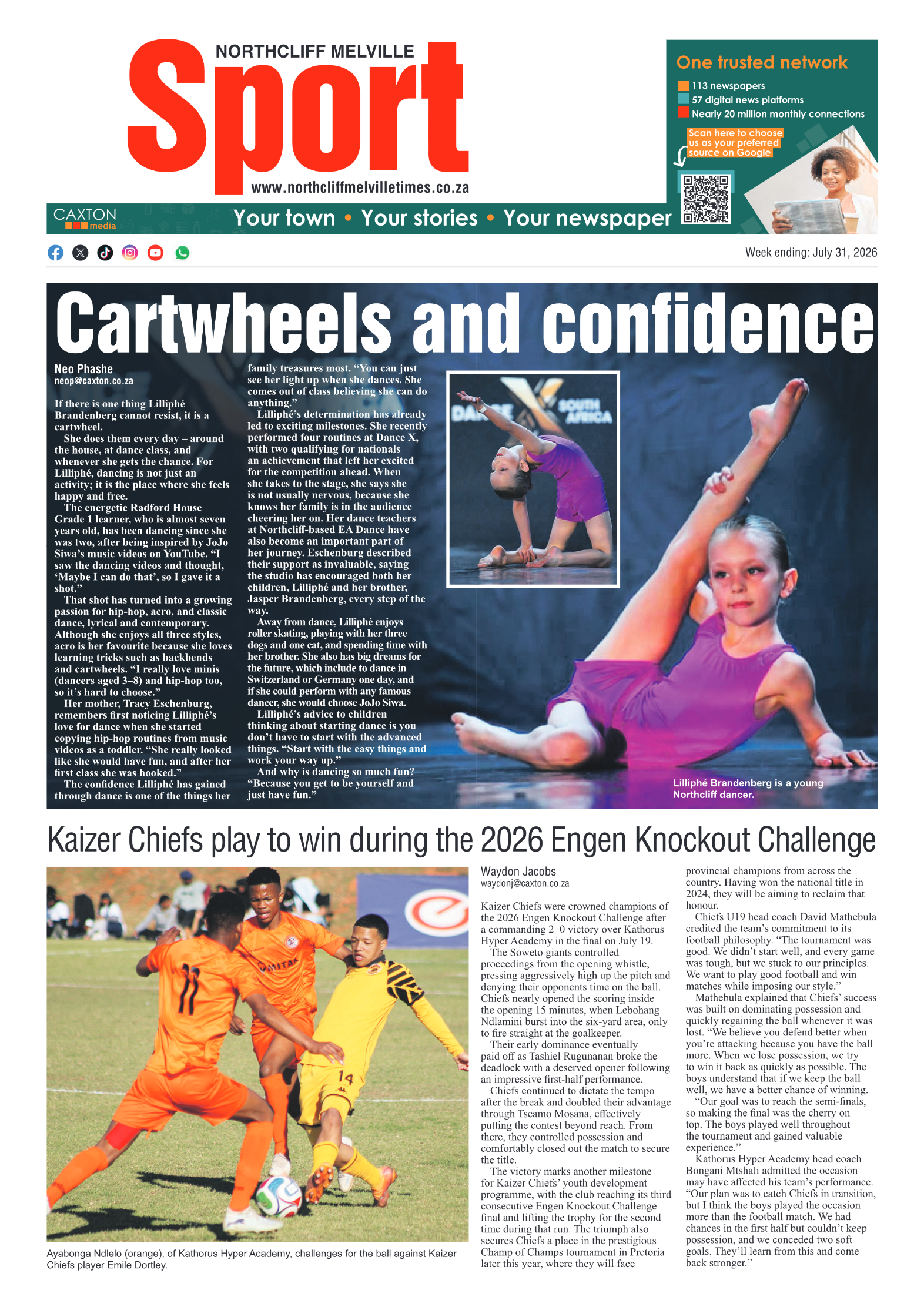 Northcliff Melville Times 31 July 2026 page 20