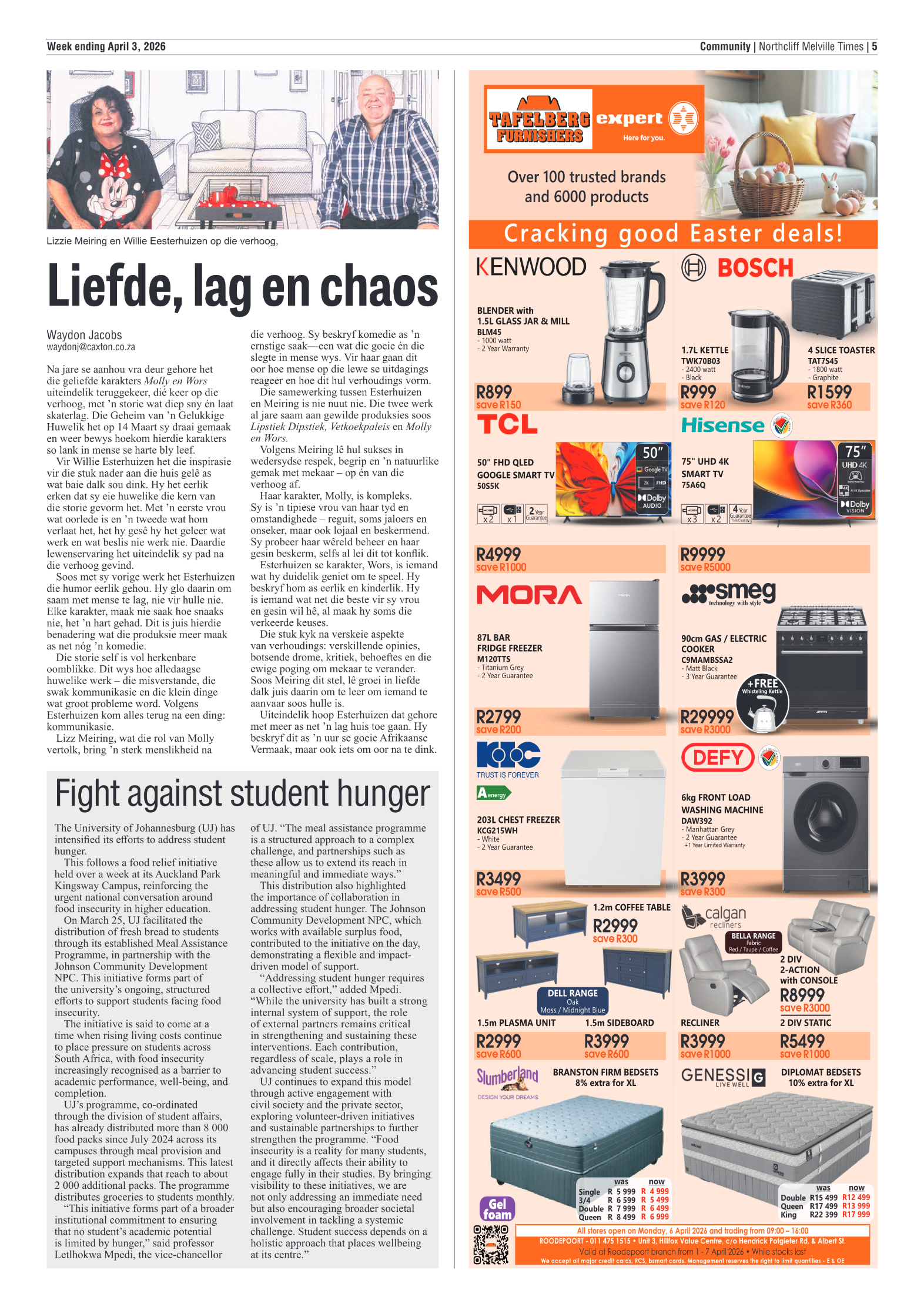 Northcliff Melville Times 3 April 2026 page 5