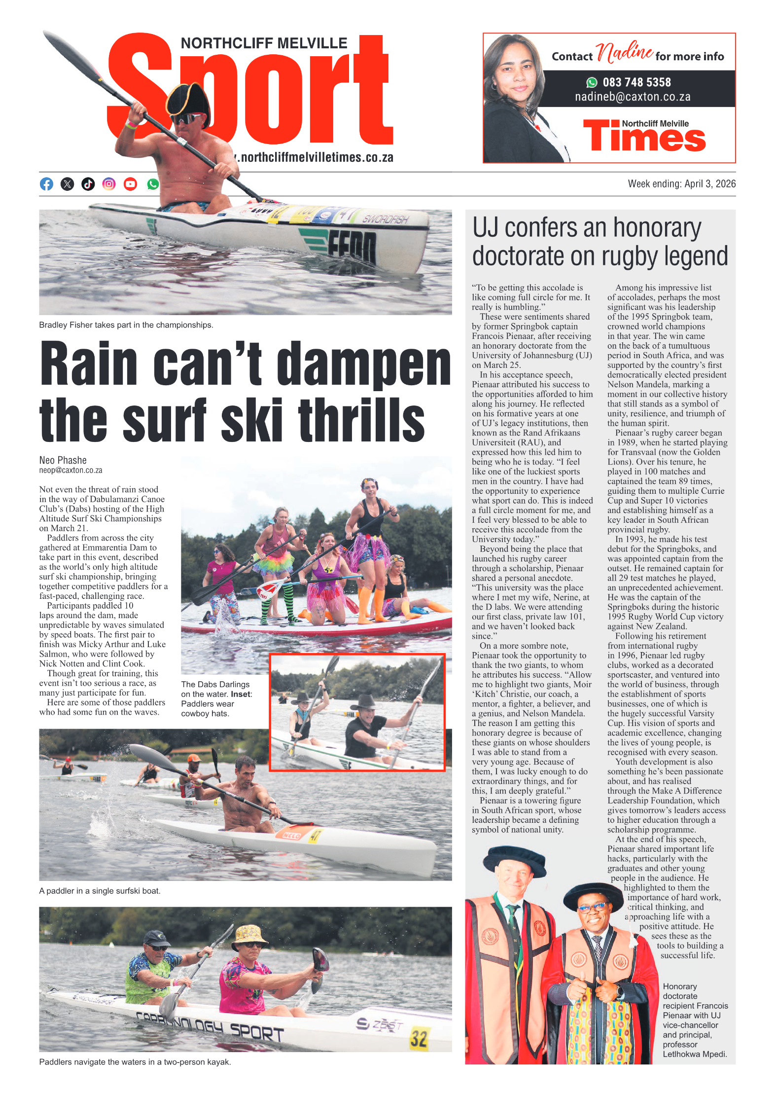 Northcliff Melville Times 3 April 2026 page 8