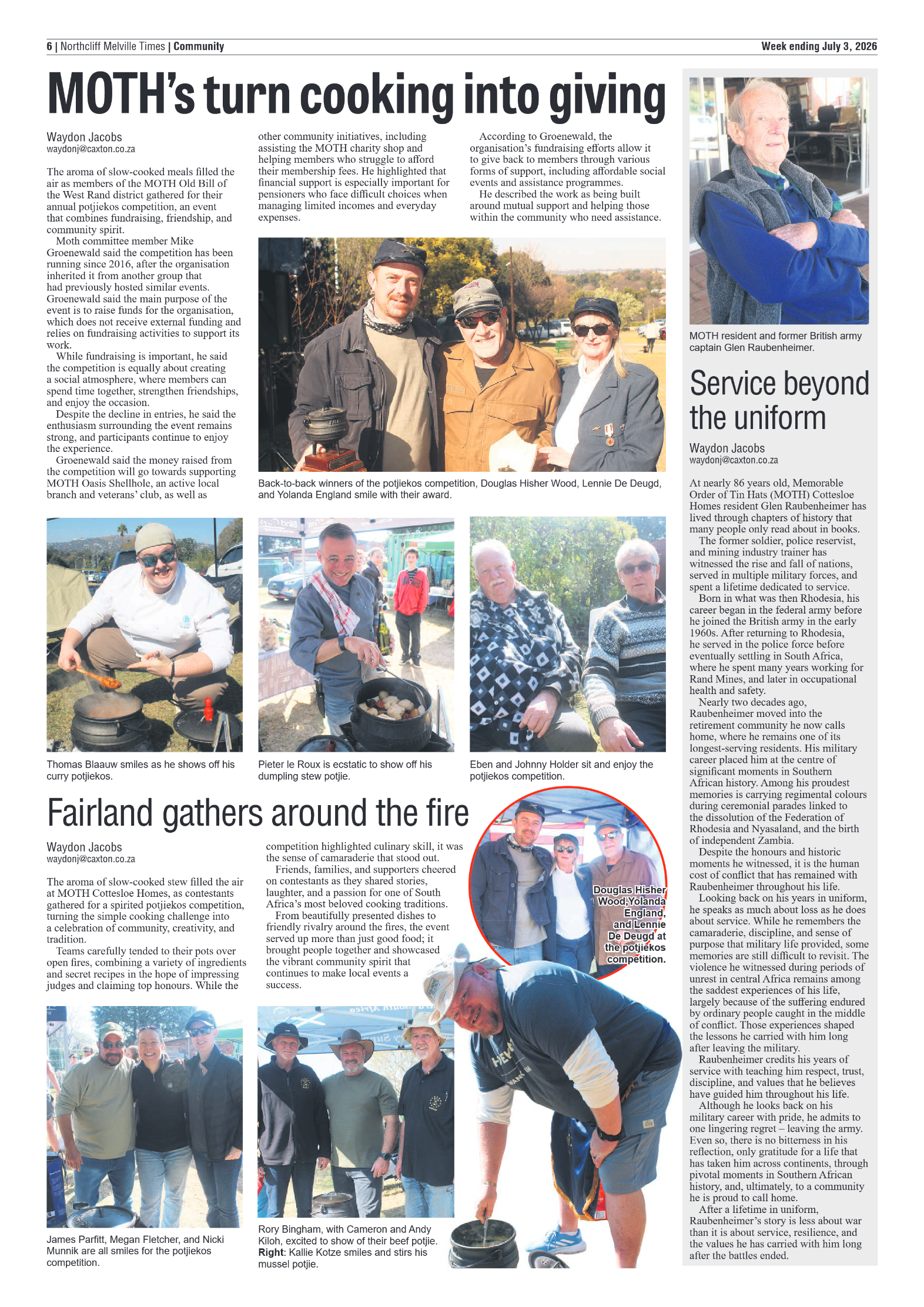 Northcliff Melville Times 3 July 2026 page 6