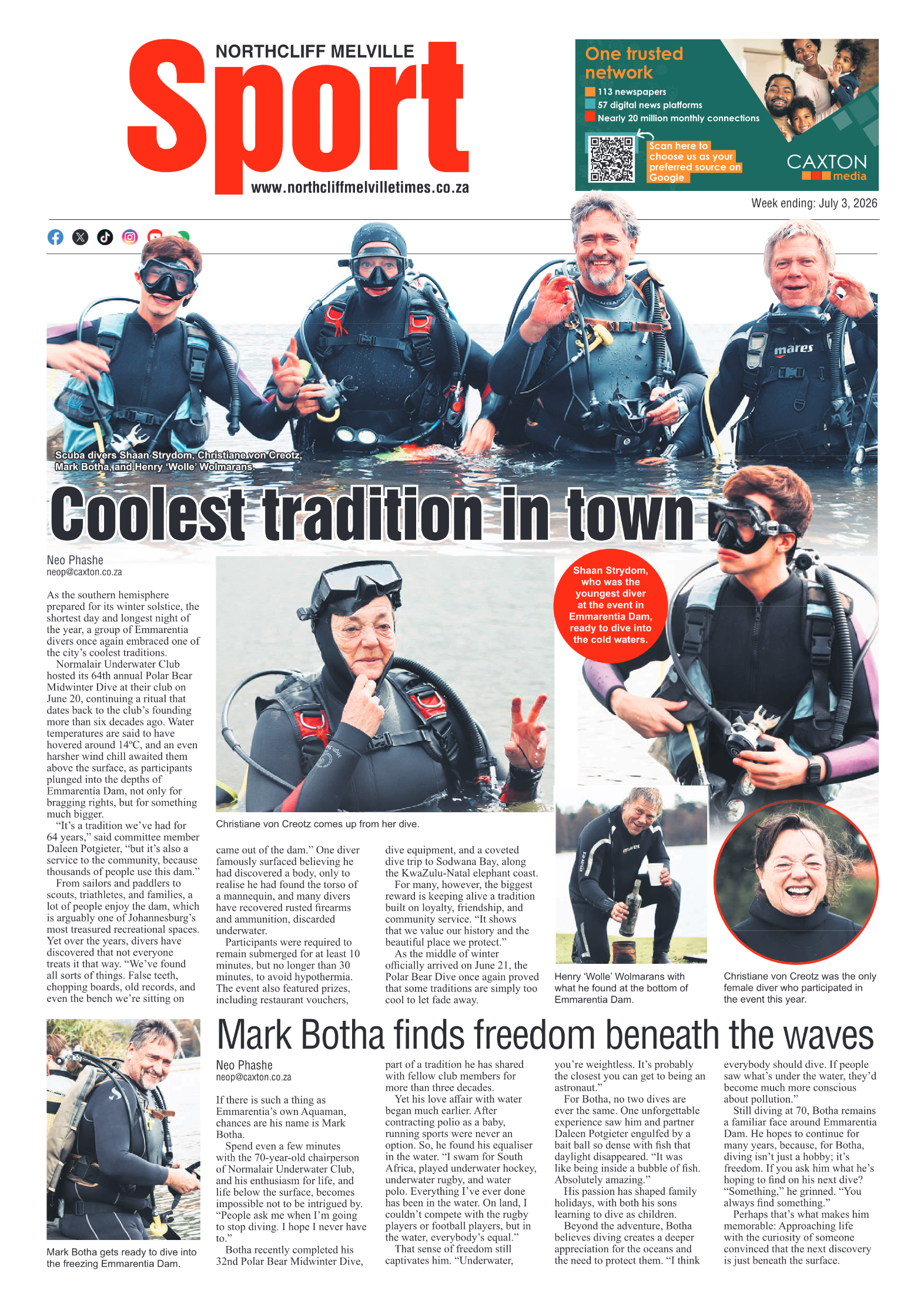 Northcliff Melville Times 3 July 2026 page 8