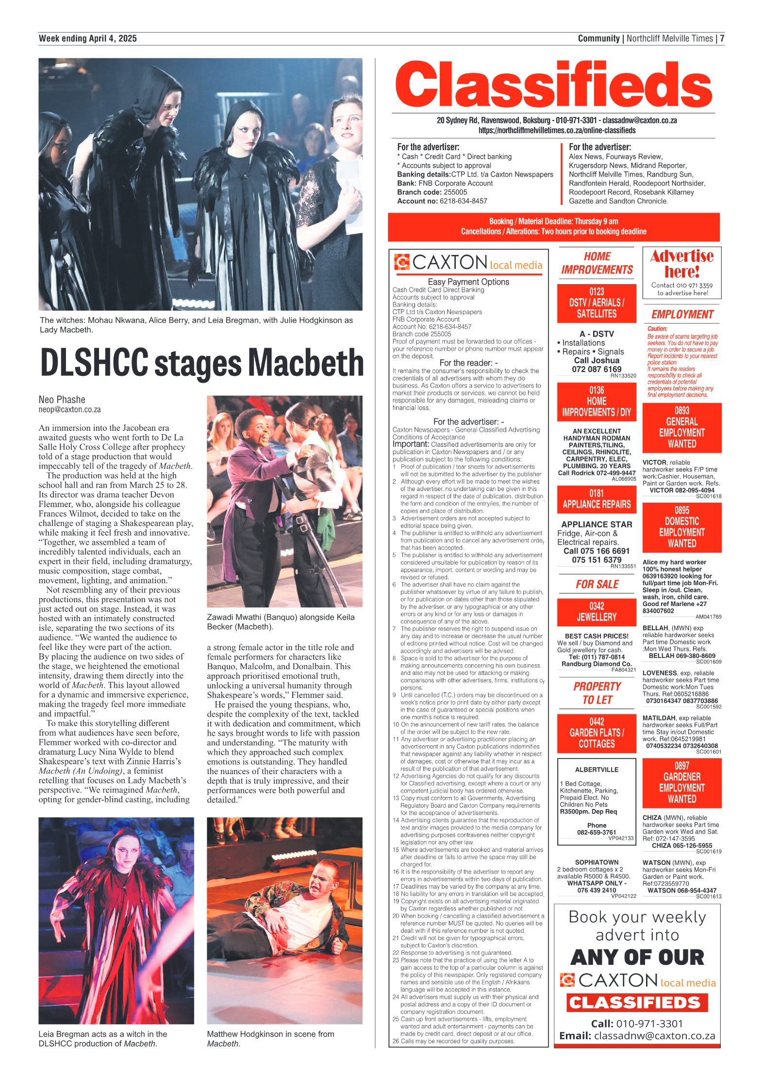 Northcliff Melville Times 4 April 2025 page 7