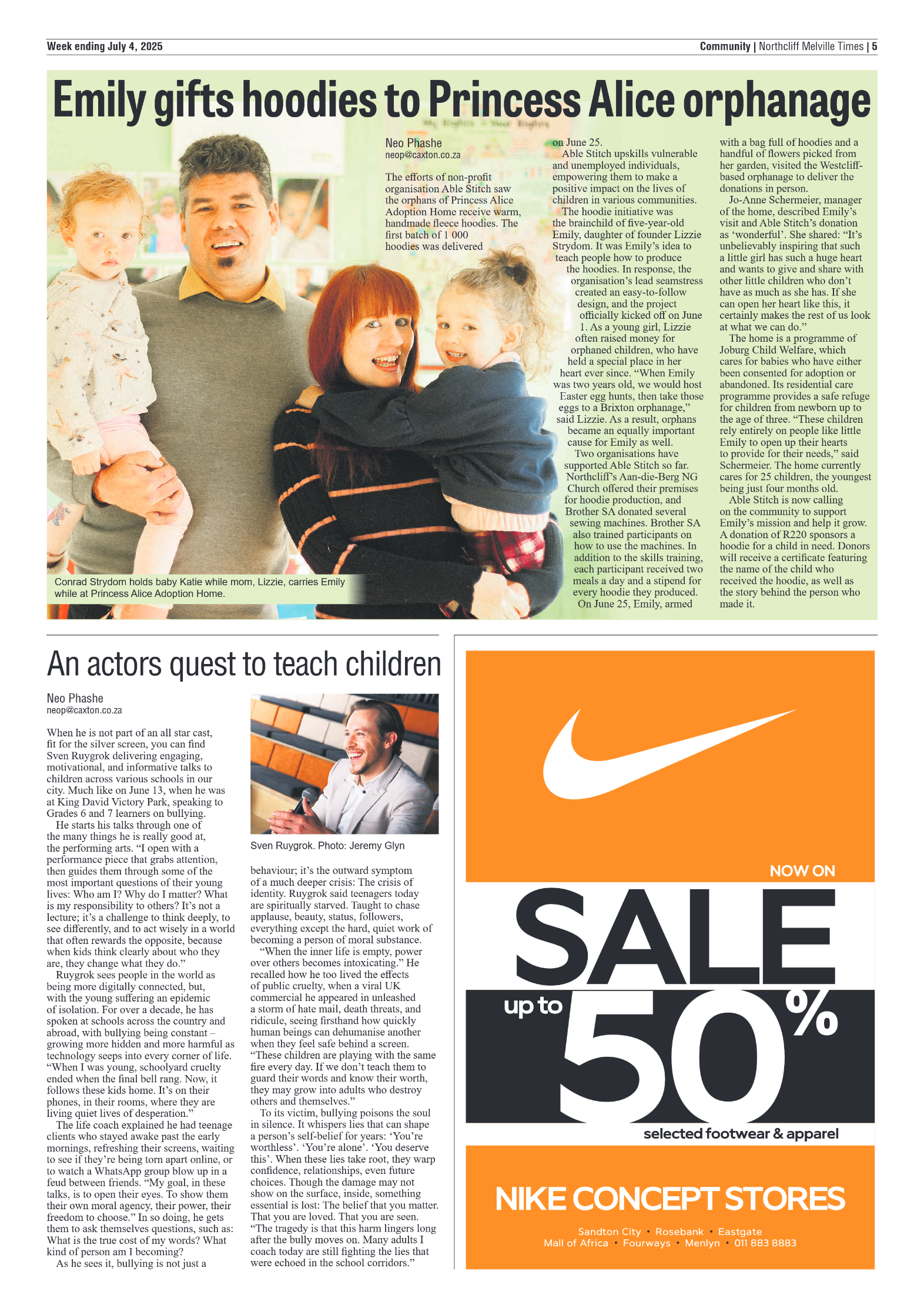 Northcliff Melville Times 4 July 2025 page 5
