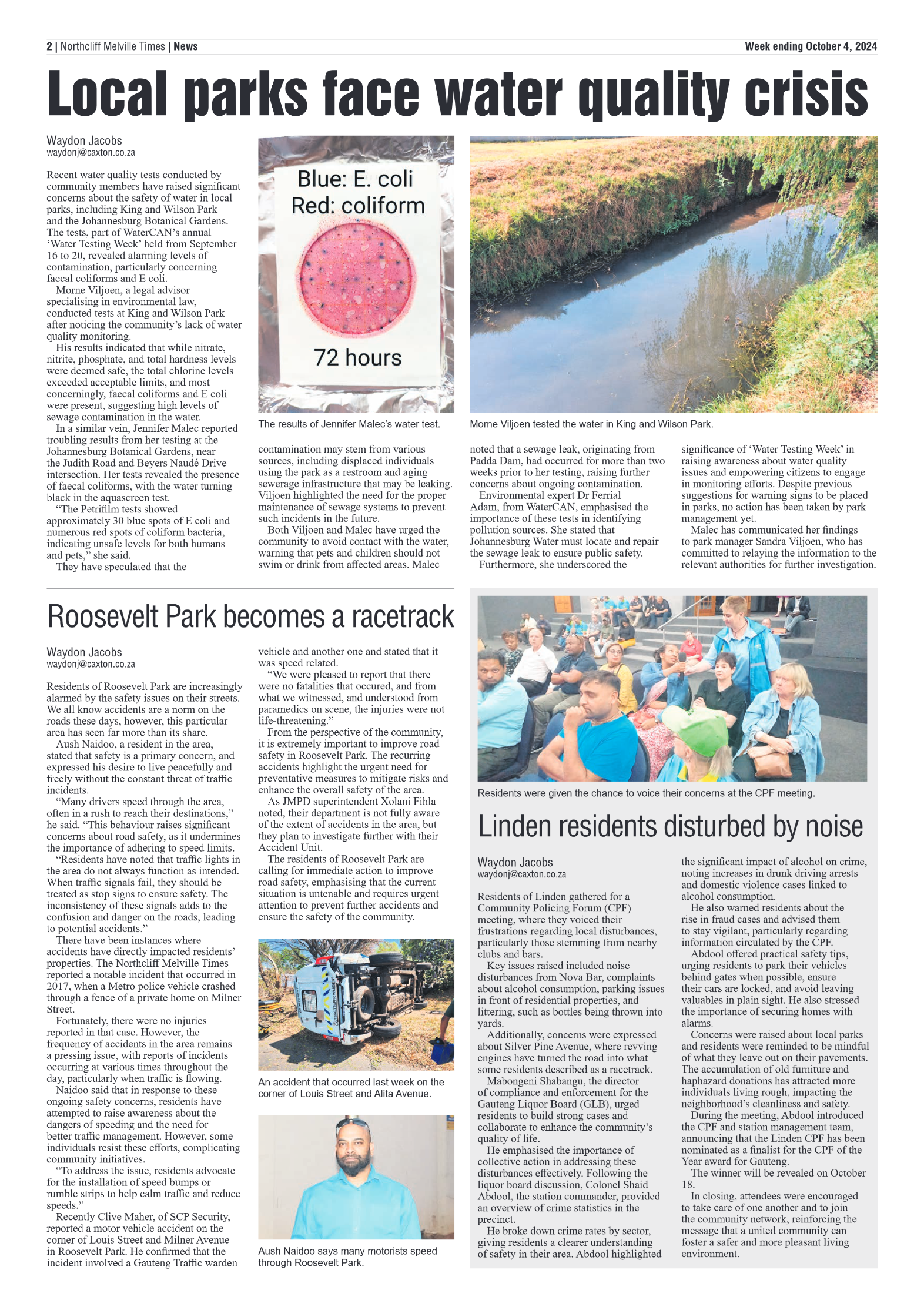 Northcliff Melville Times 4 October 2024 page 2