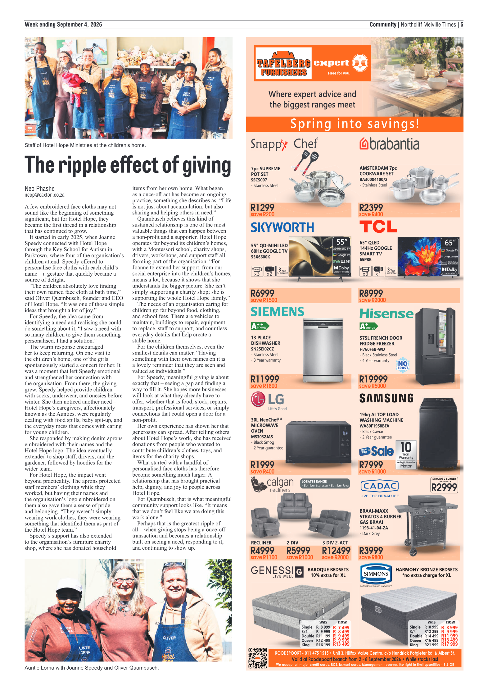 Northcliff Melville Times 4 September 2026 page 5