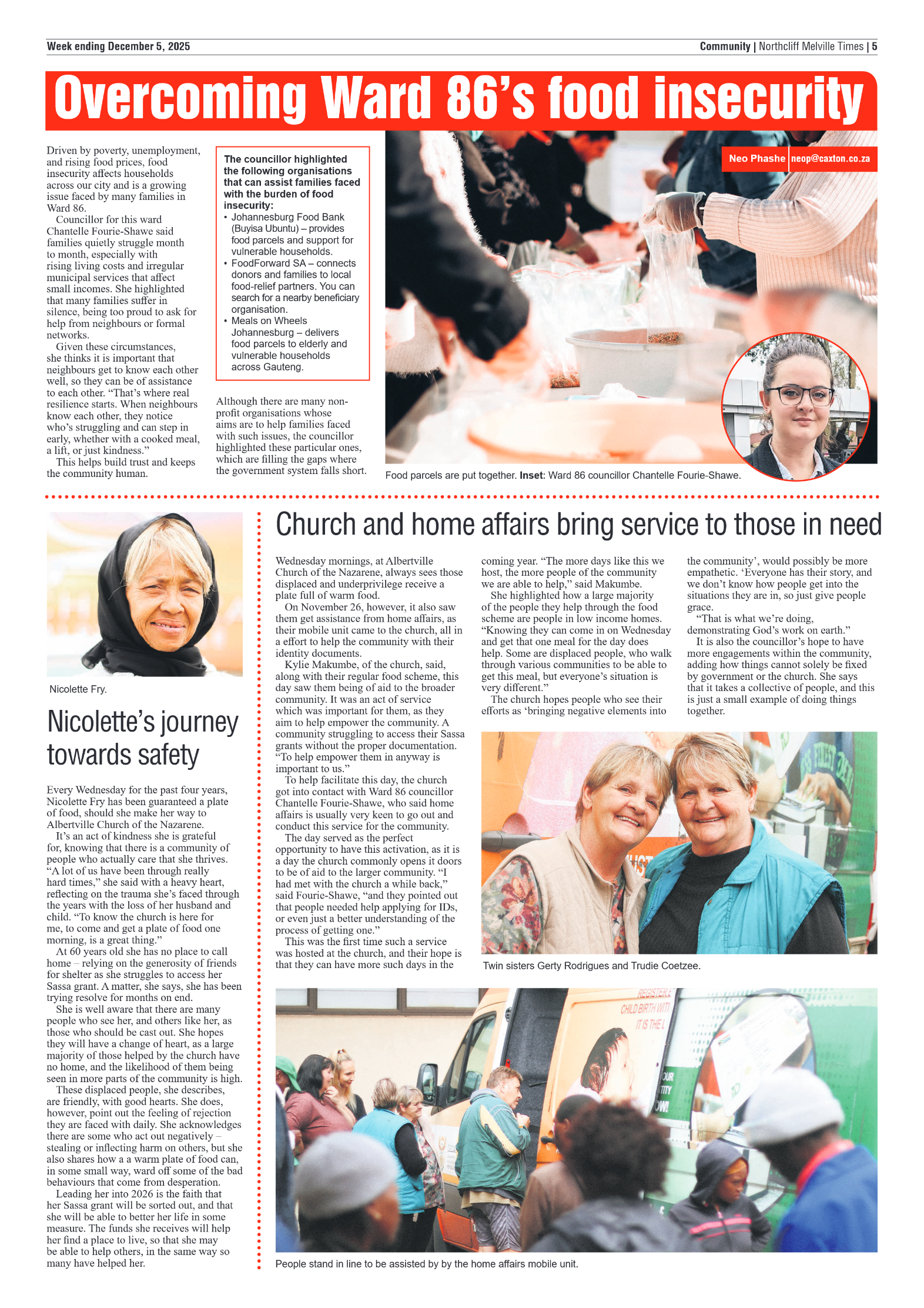 Northcliff Melville Times 5 December 2025 page 5