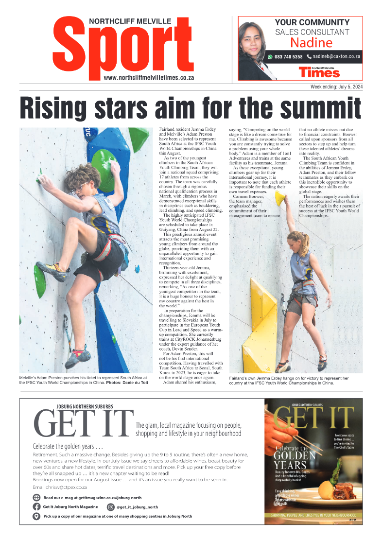 Northcliff Melville Times 5 July 2024 page 8