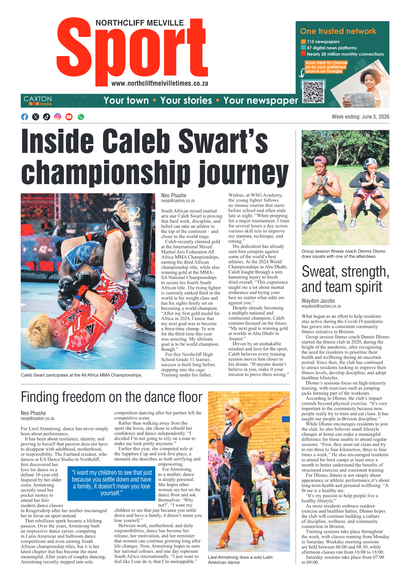 Northcliff Melville Times 5 June 2026 page 8