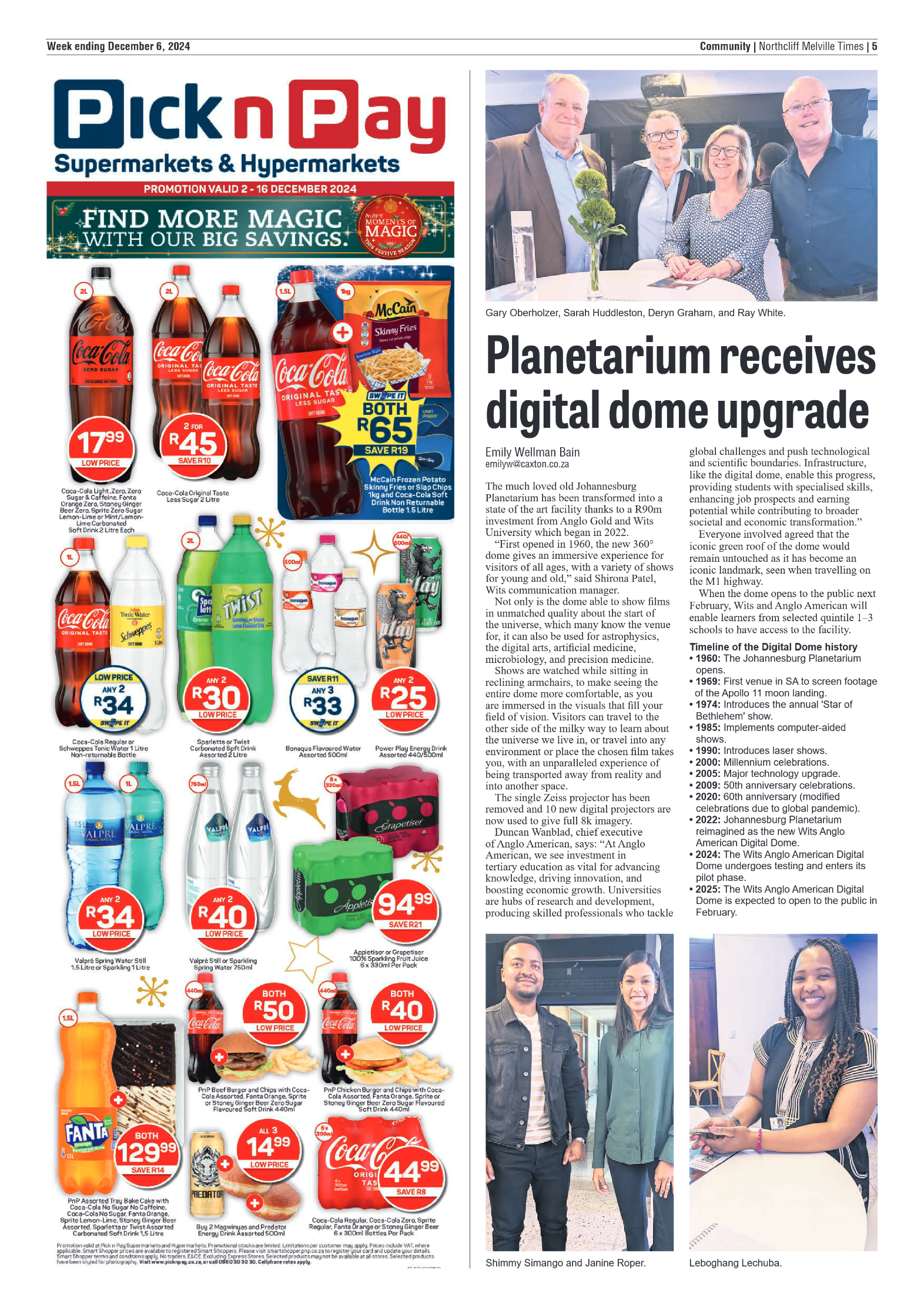 Northcliff Melville Times 6 December 2024 page 5