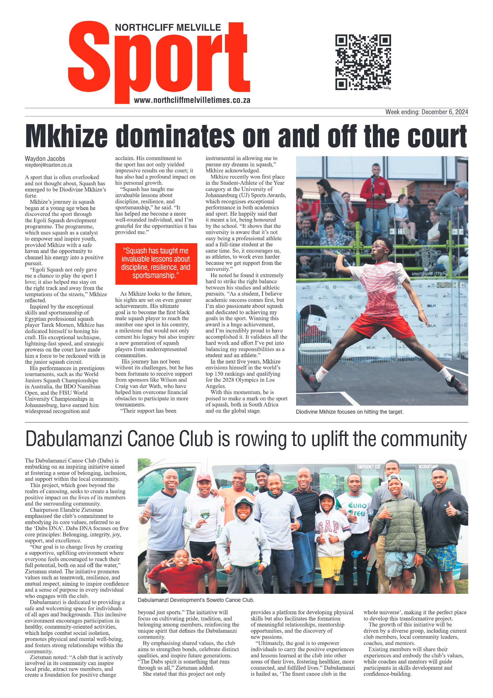 Northcliff Melville Times 6 December 2024 page 8