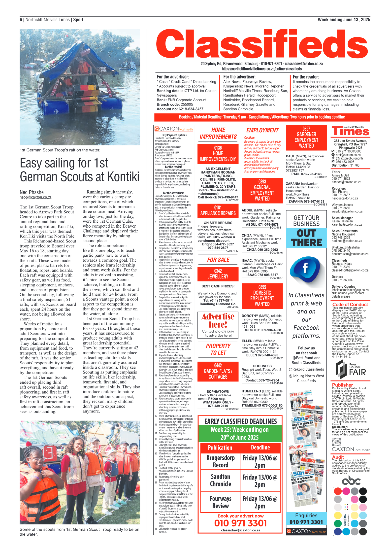 Northcliff Melville Times 13 June 2025 page 8