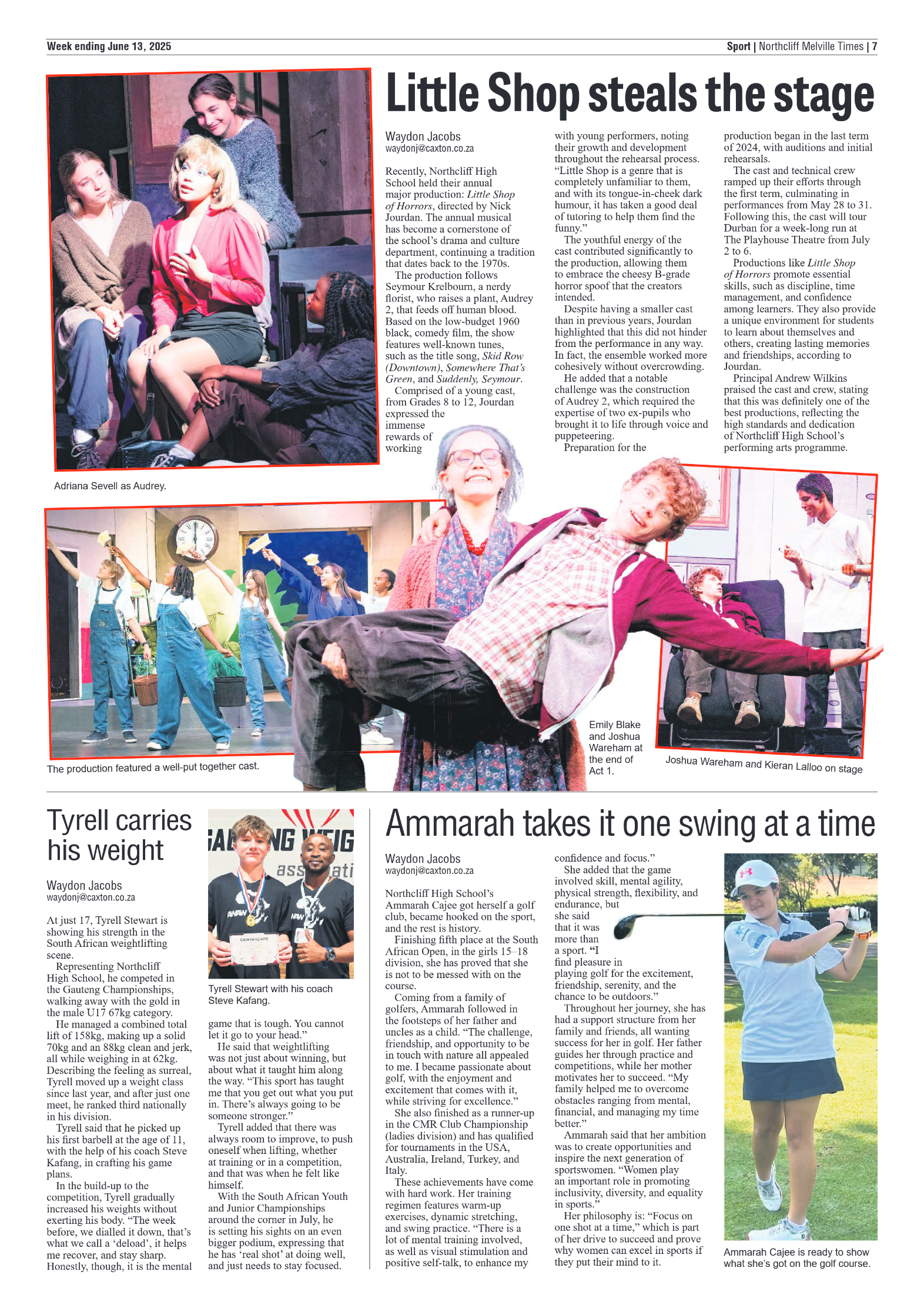 Northcliff Melville Times 13 June 2025 page 9