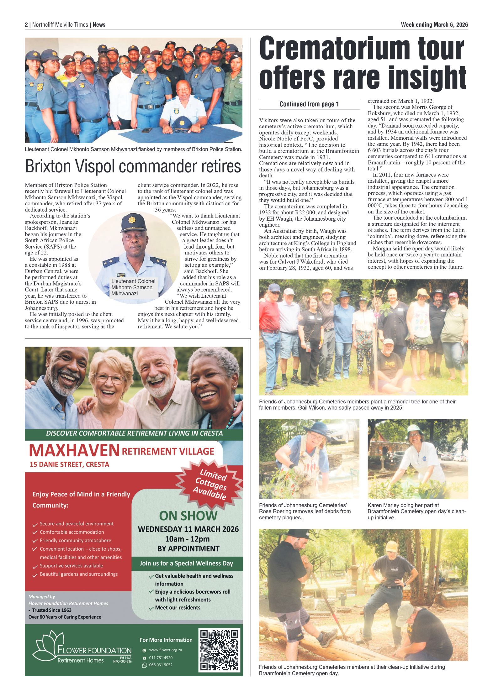 Northcliff Melville Times 6 March 2026 page 2