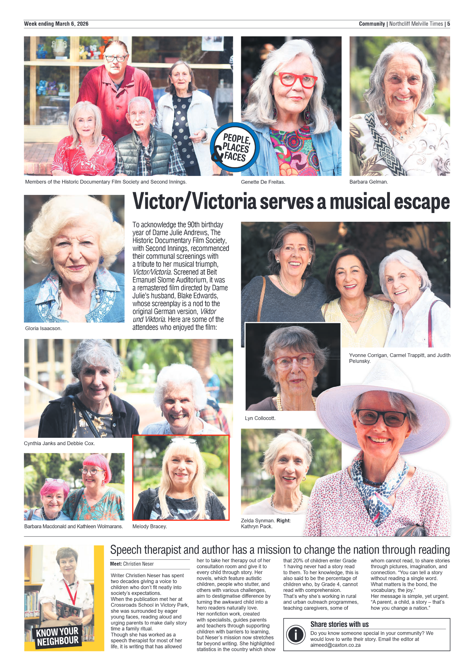 Northcliff Melville Times 6 March 2026 page 5