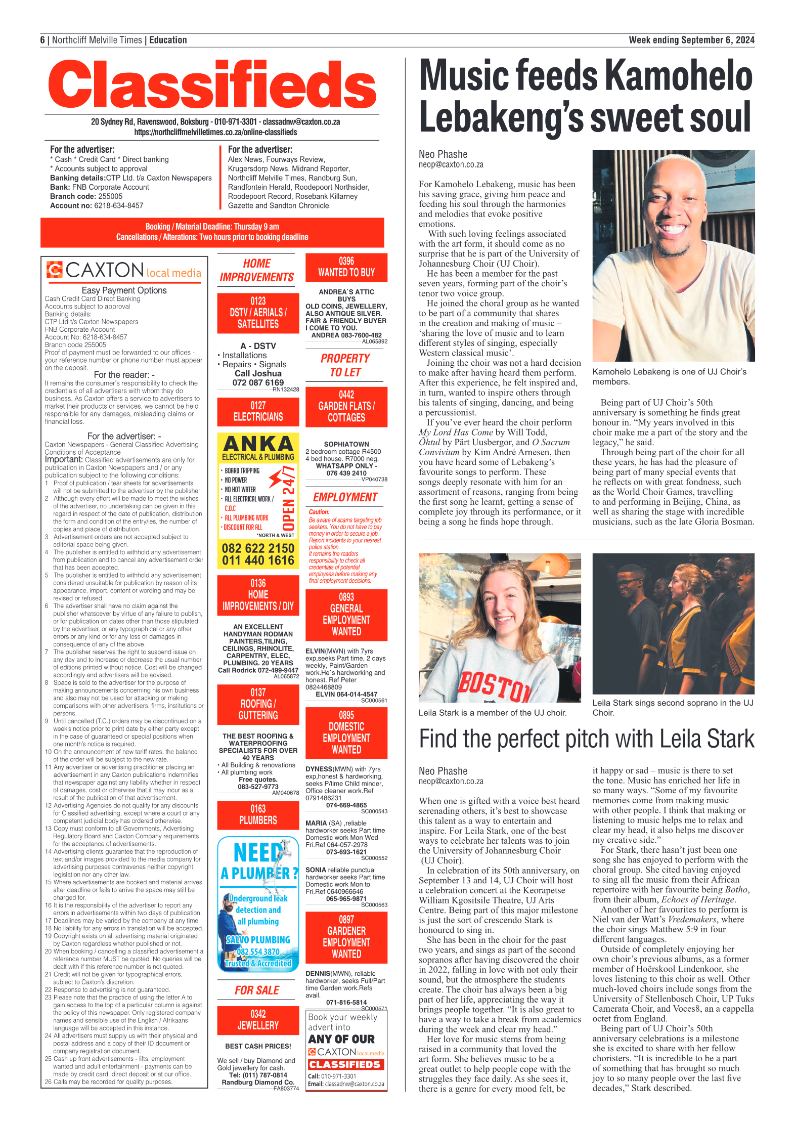 Northcliff Melville Times 6 September 2024 page 6