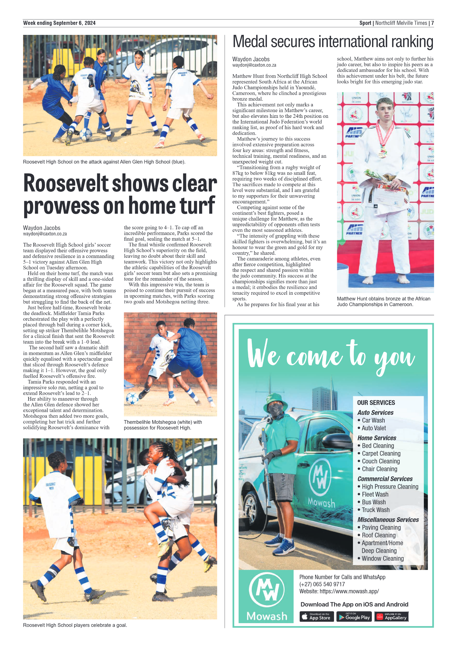 Northcliff Melville Times 6 September 2024 page 7
