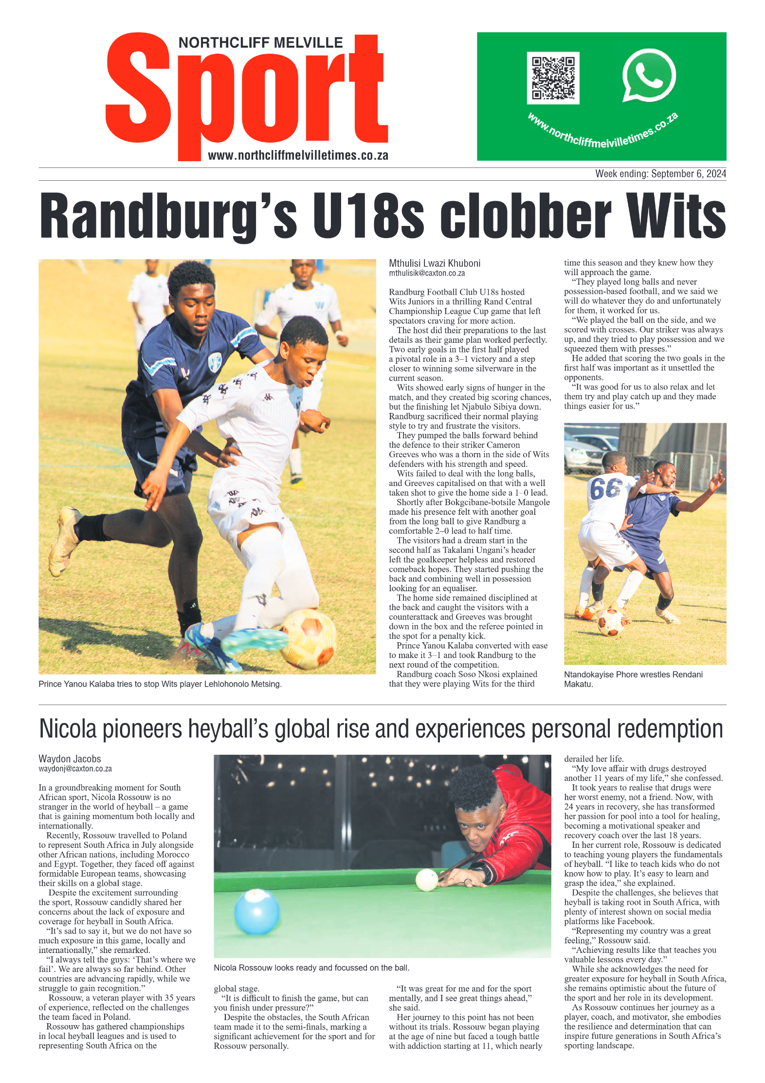 Northcliff Melville Times 6 September 2024 page 8