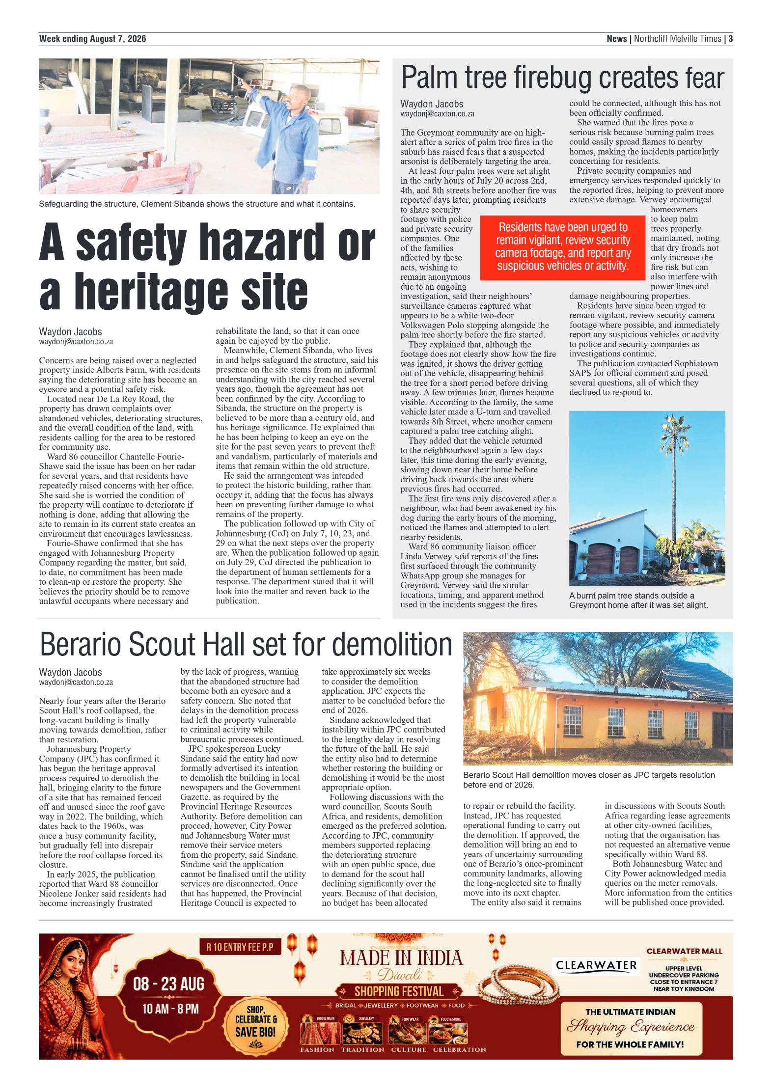 Northcliff Melville Times 7 August 2026 page 5