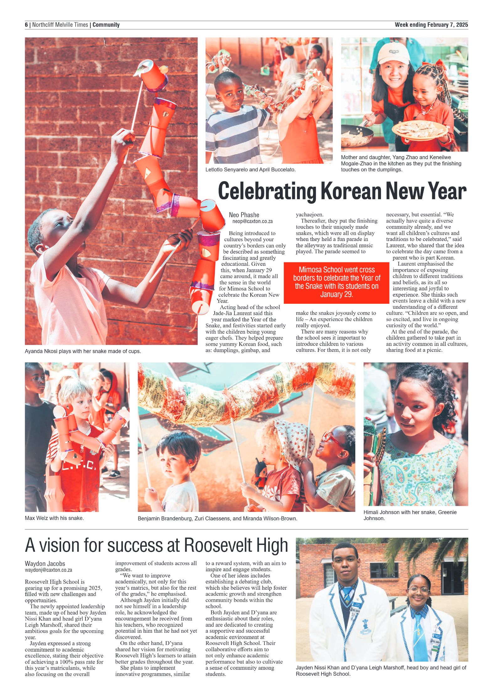 Northcliff Melville Times 7 February 2025 page 6