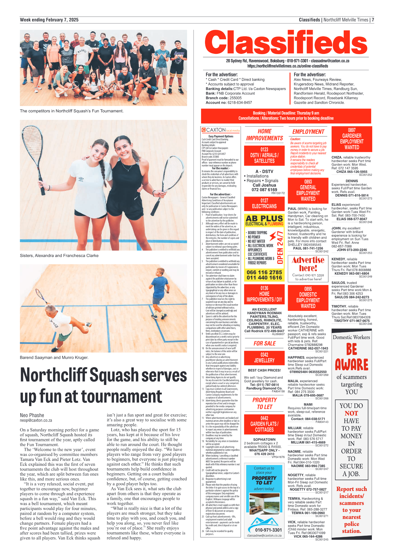 Northcliff Melville Times 7 February 2025 page 7